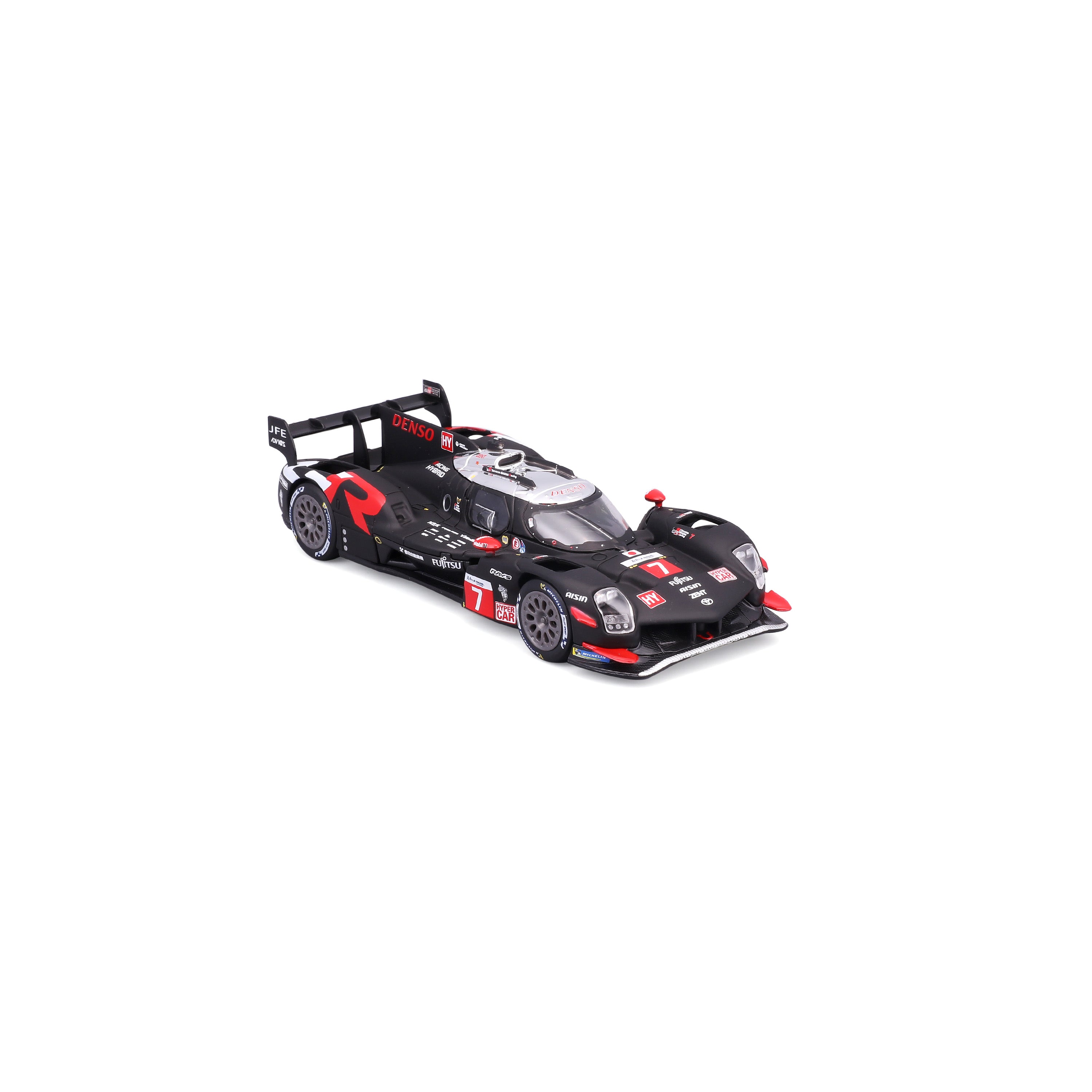 bburago-racing-toyota-gr010-hybrid-modellauto-1-43-nr-7 image 4