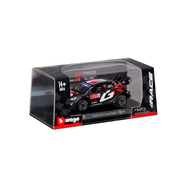 bburago-racing-toyota-gr-yaris-rally-modellauto-1-43-nr-17 image 1