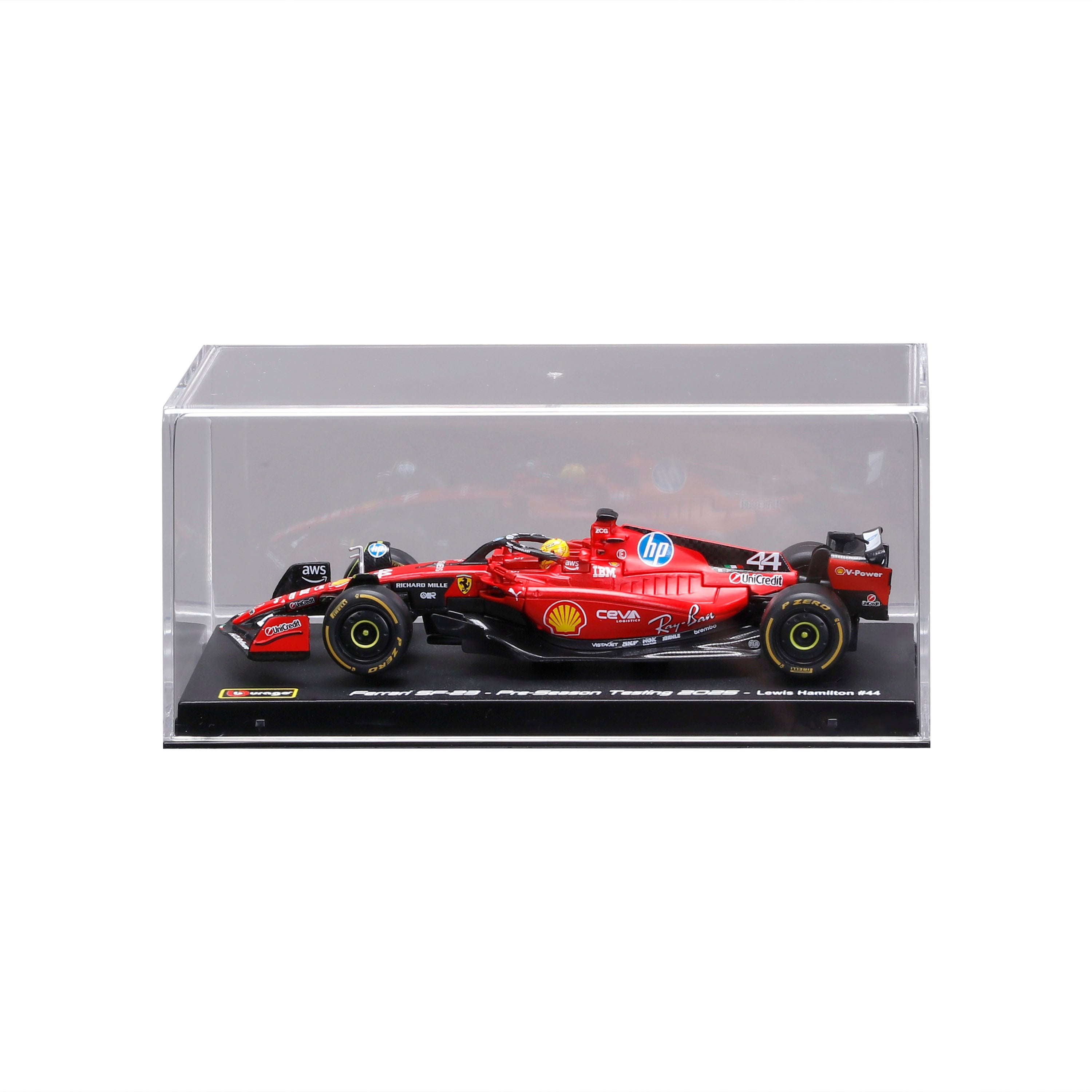 bburago-formula-1-ferrari-sf-23-hamilton-modellauto-1-43-test image 3