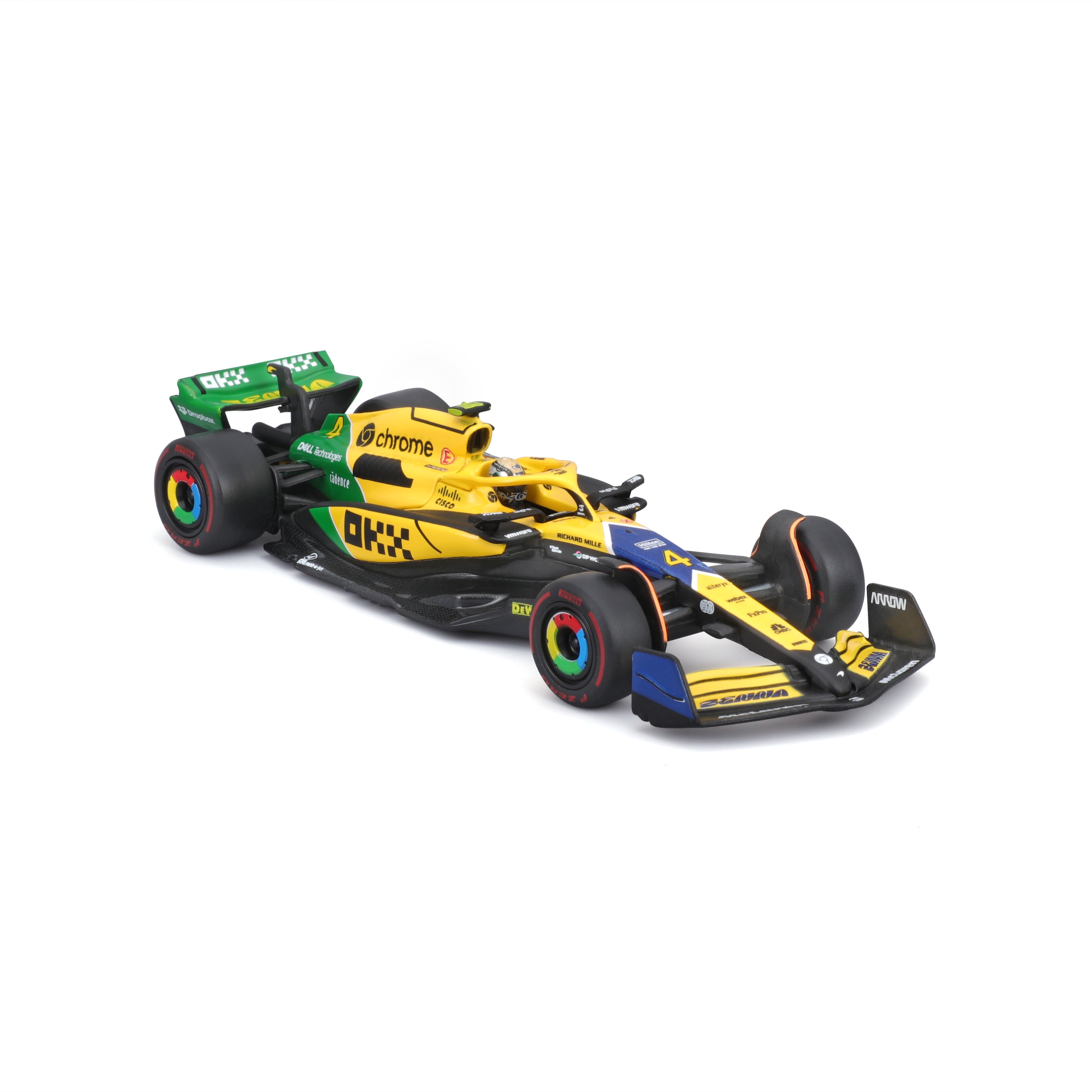 bburago-formula-1-mclaren-mcl38-norris-modellauto-1-43-monaco-senna image 5