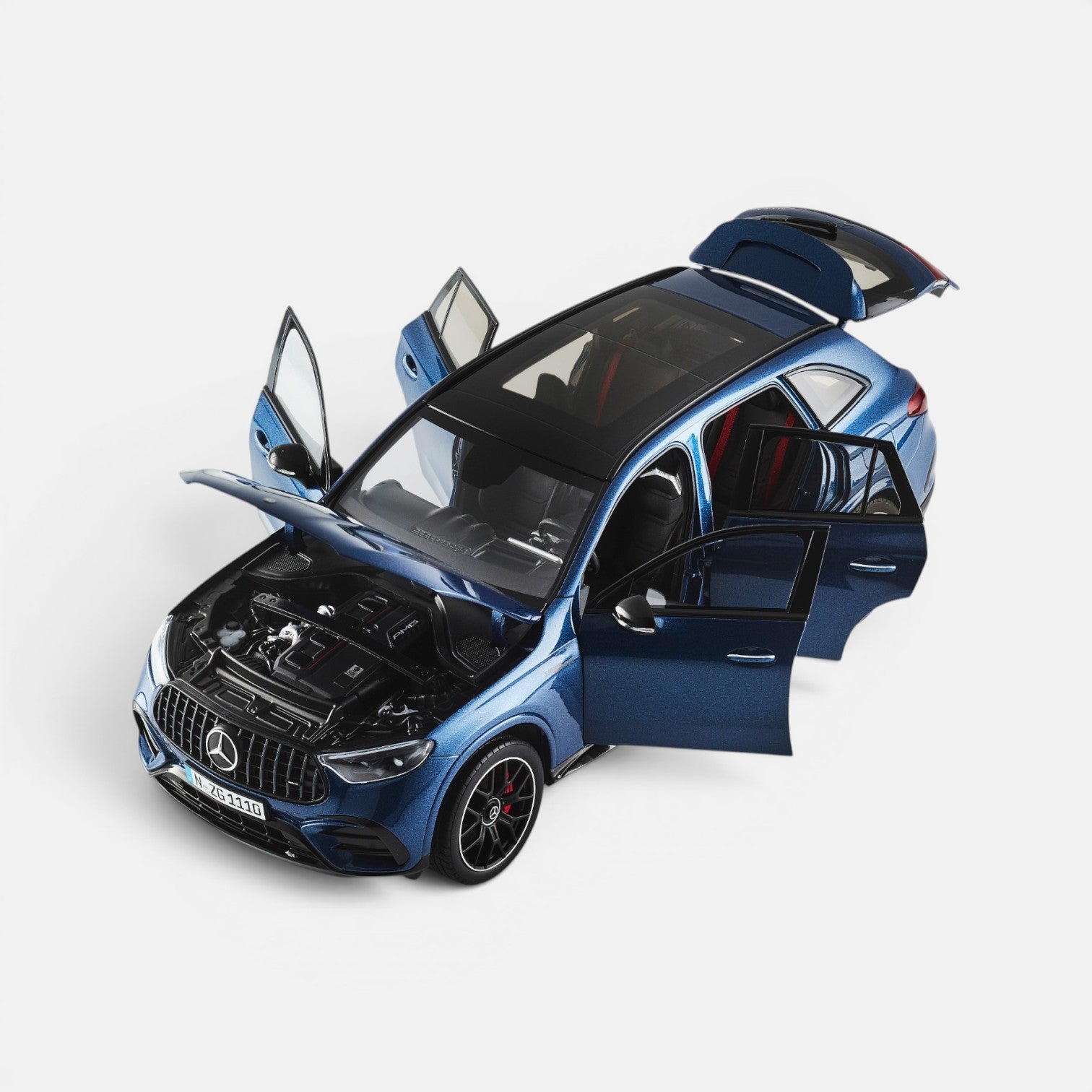 nzg-mercedes-amg-glc-63-suv-modellauto-1-18-spectral-blue image 4