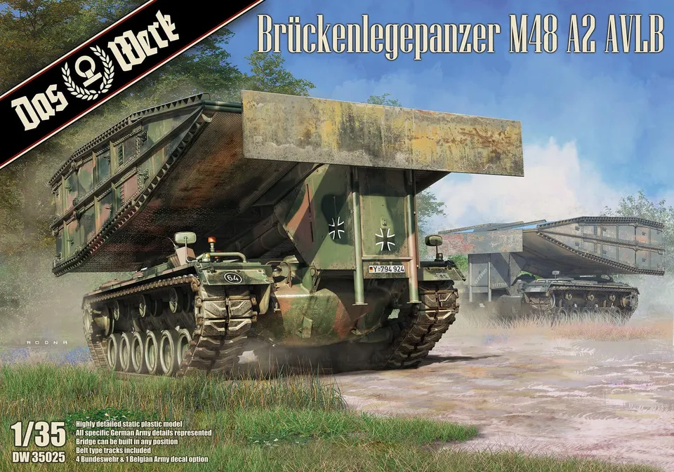 das-werk-dw35025-m48-a2-avlb-br-ckenlegepanzer-modellbausatz-1-35 image 1