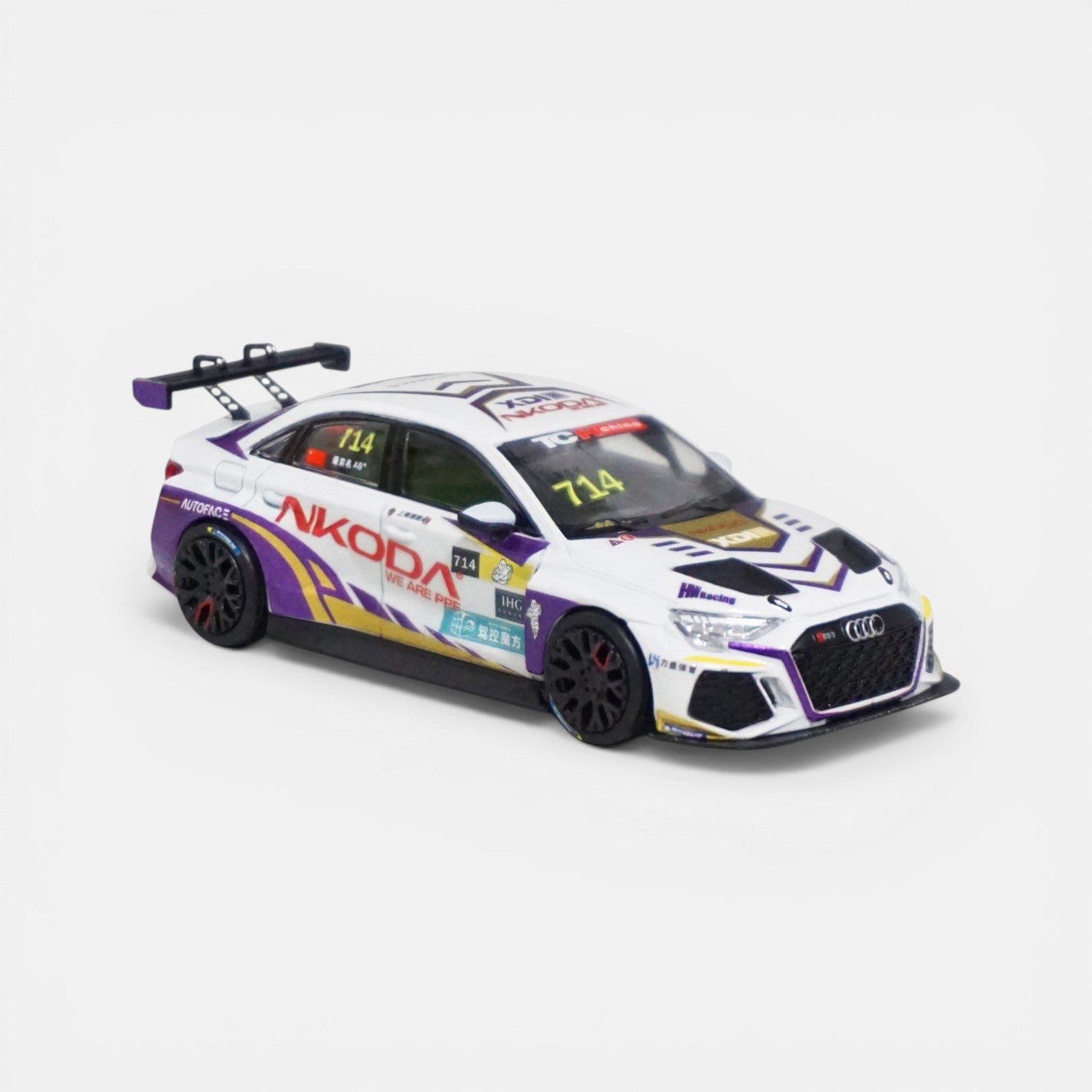nzg-audi-rs-3-lms-nkoda-2024-rennauto-modell-1-64 image 5