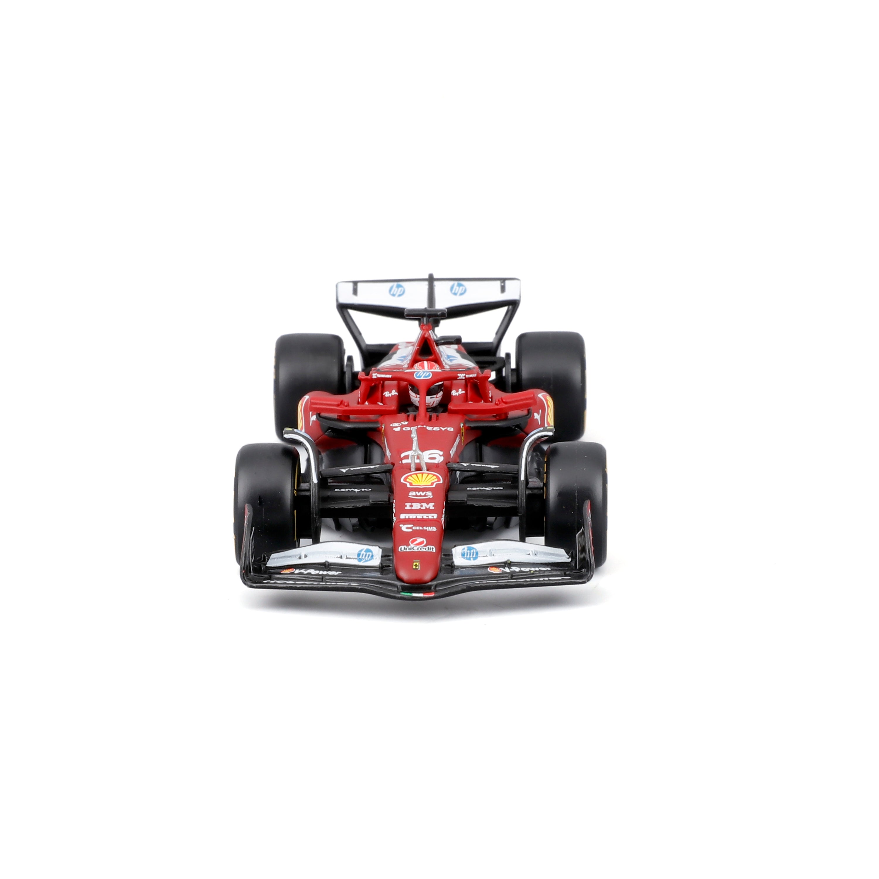 bburago-f1-ferrari-sf-25-16-modellauto-1-43-leclerc-vitrine image 5