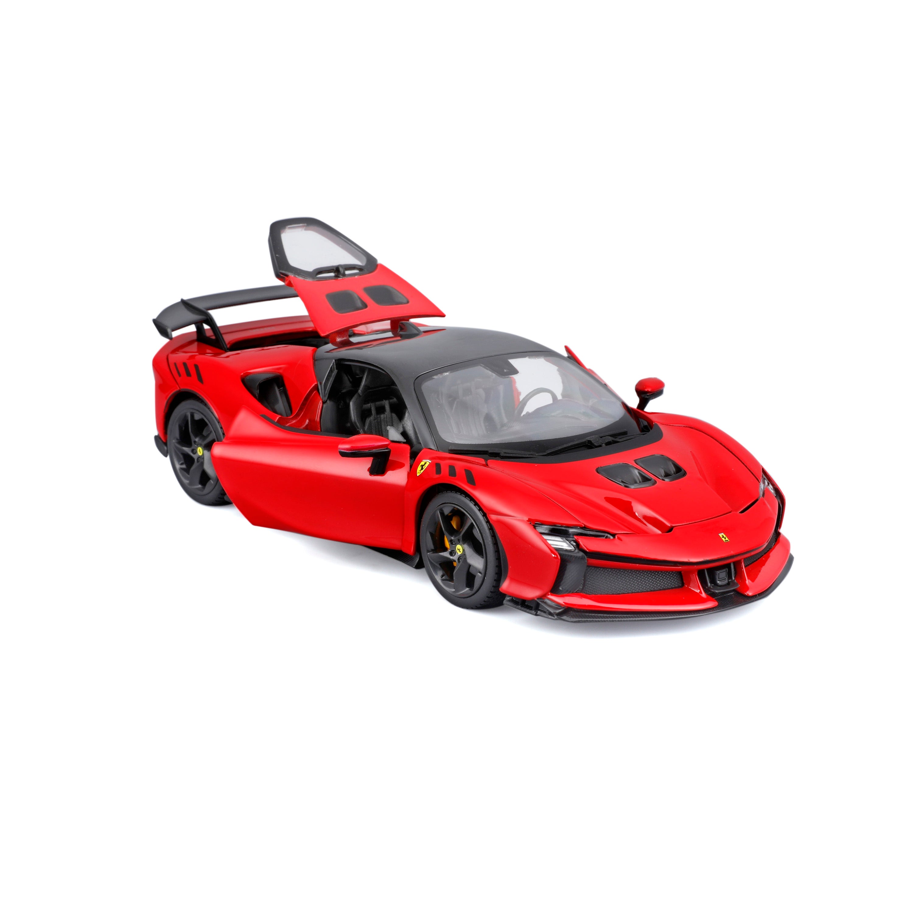 bburago-street-cars-ferrari-sf90-xx-1-24-modellauto-rot-vitrine image 7