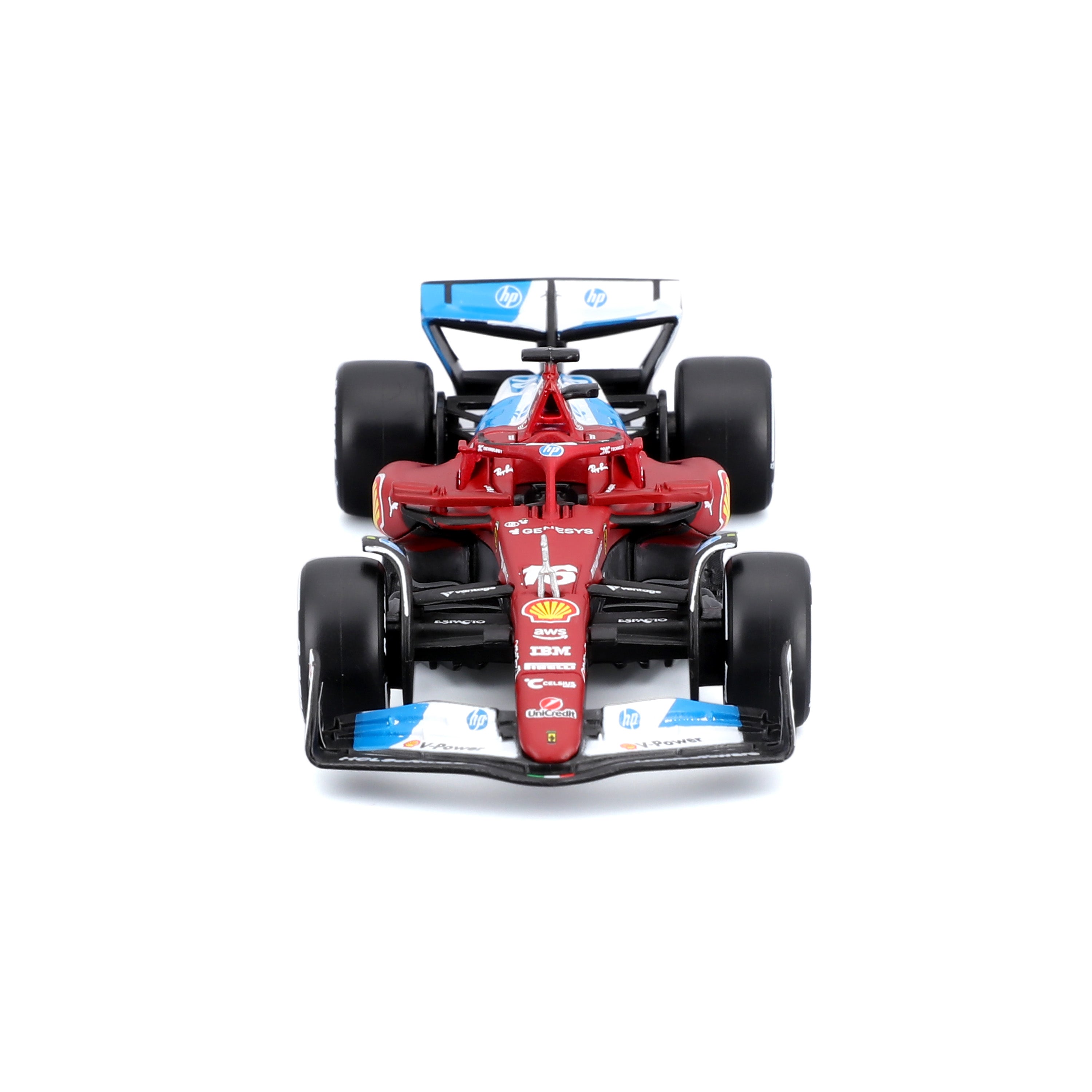 bburago-formula-1-ferrari-sf-25-leclerc-1-43-modellauto-miami-livery image 3