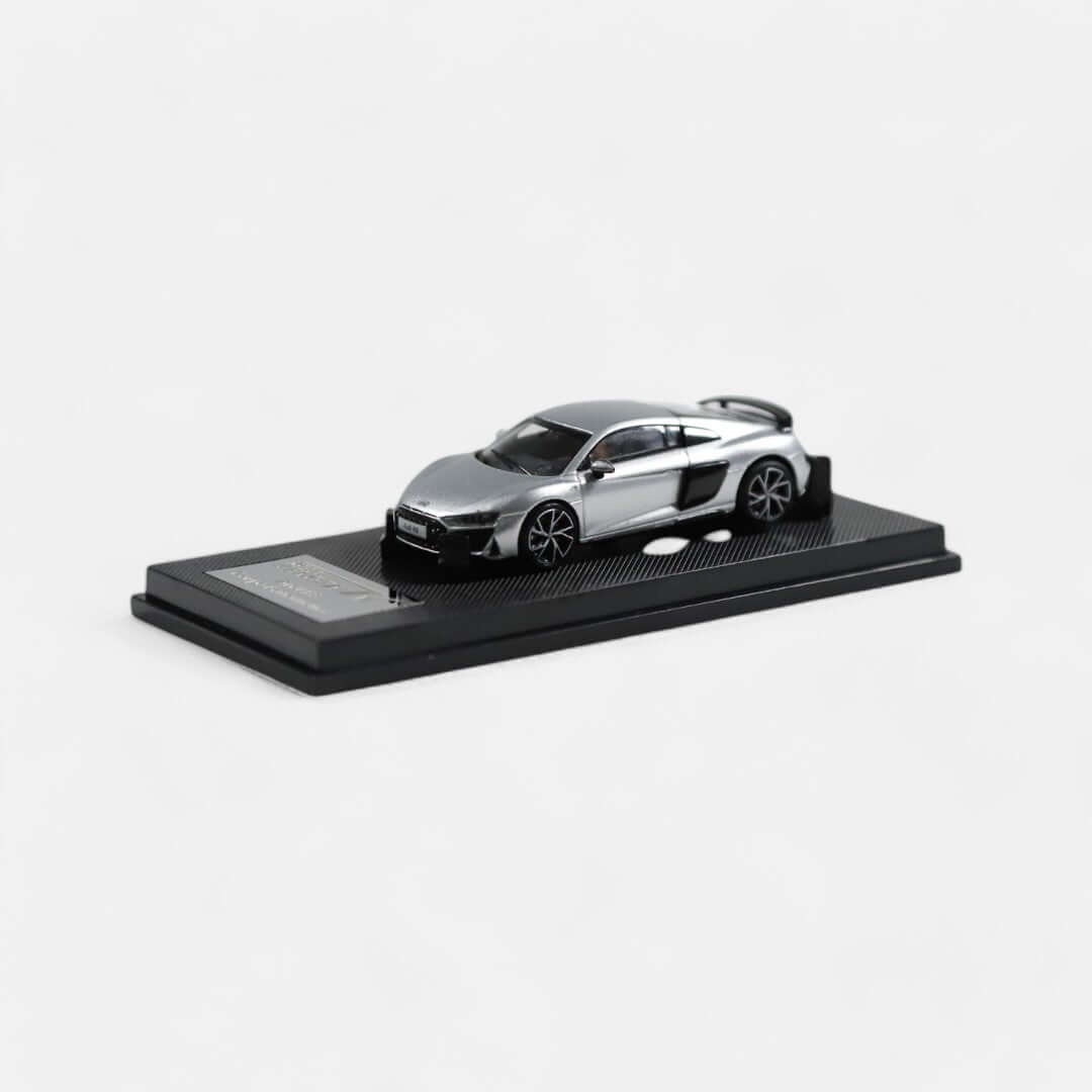 nzg-audi-r8-coup-modellauto-1-64-silber-metallic image 2