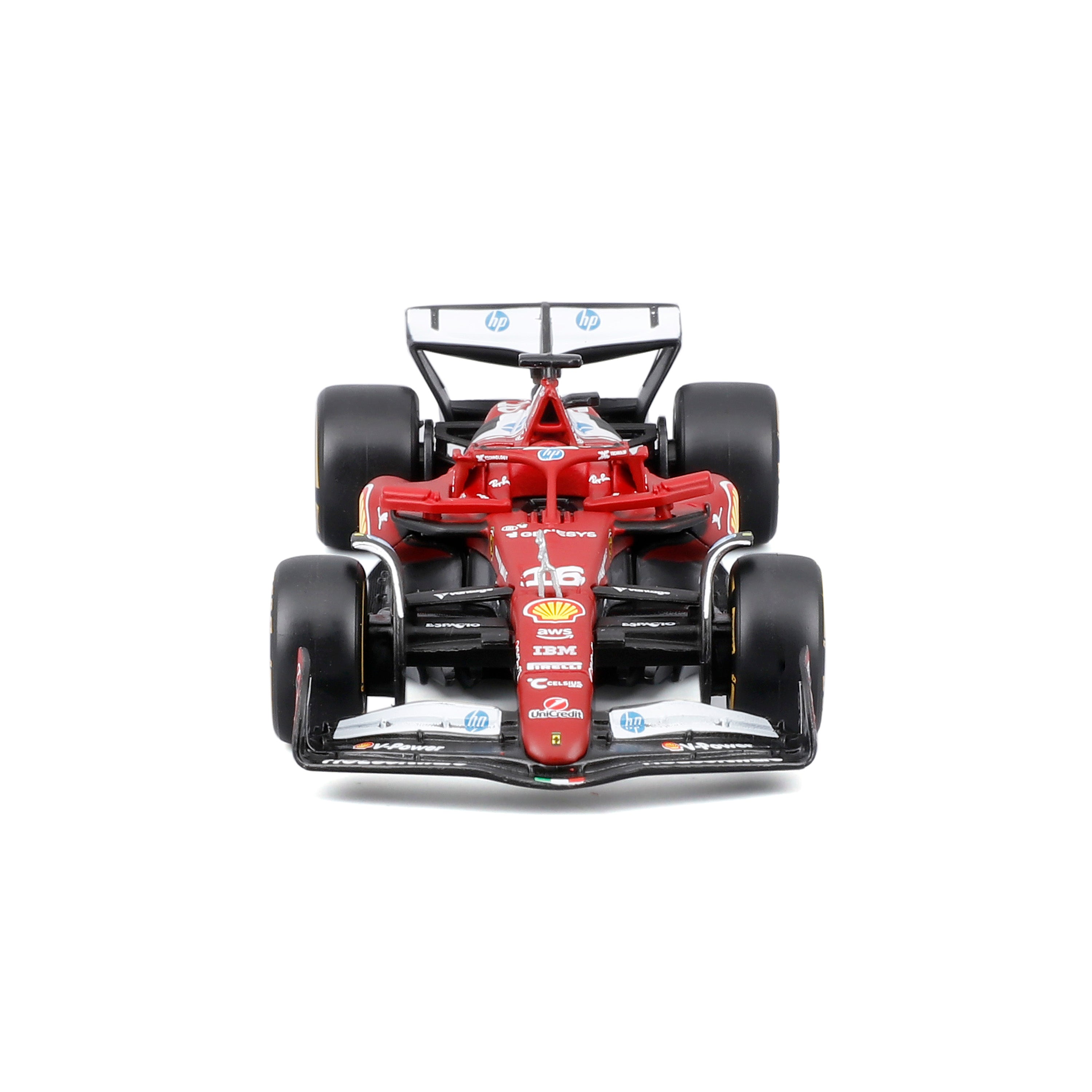 bburago-formula-1-ferrari-sf-25-16-leclerc-modellauto-1-43-rot image 3