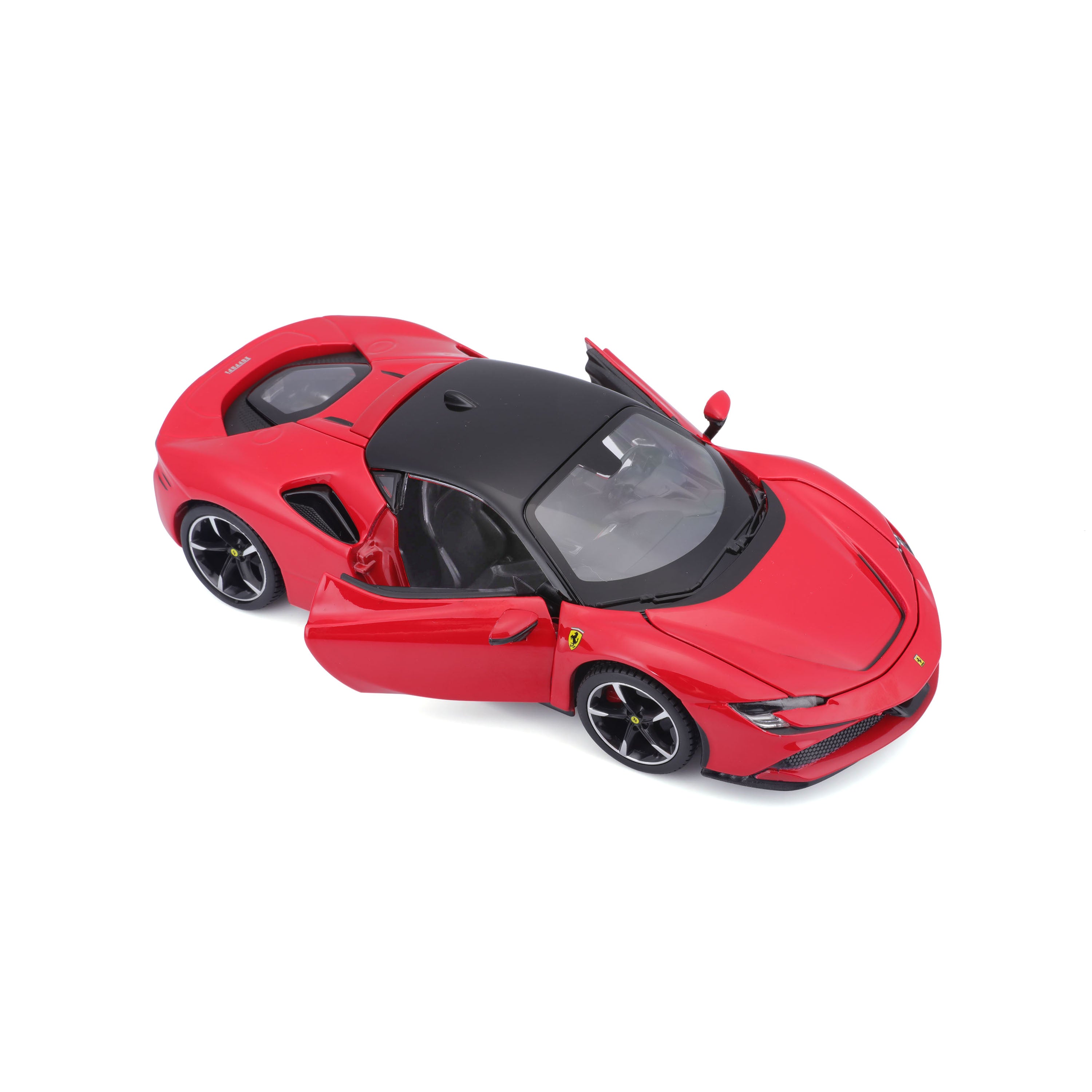 bburago-model-kit-ferrari-sf90-stradale-bausatz-1-24-rot image 5