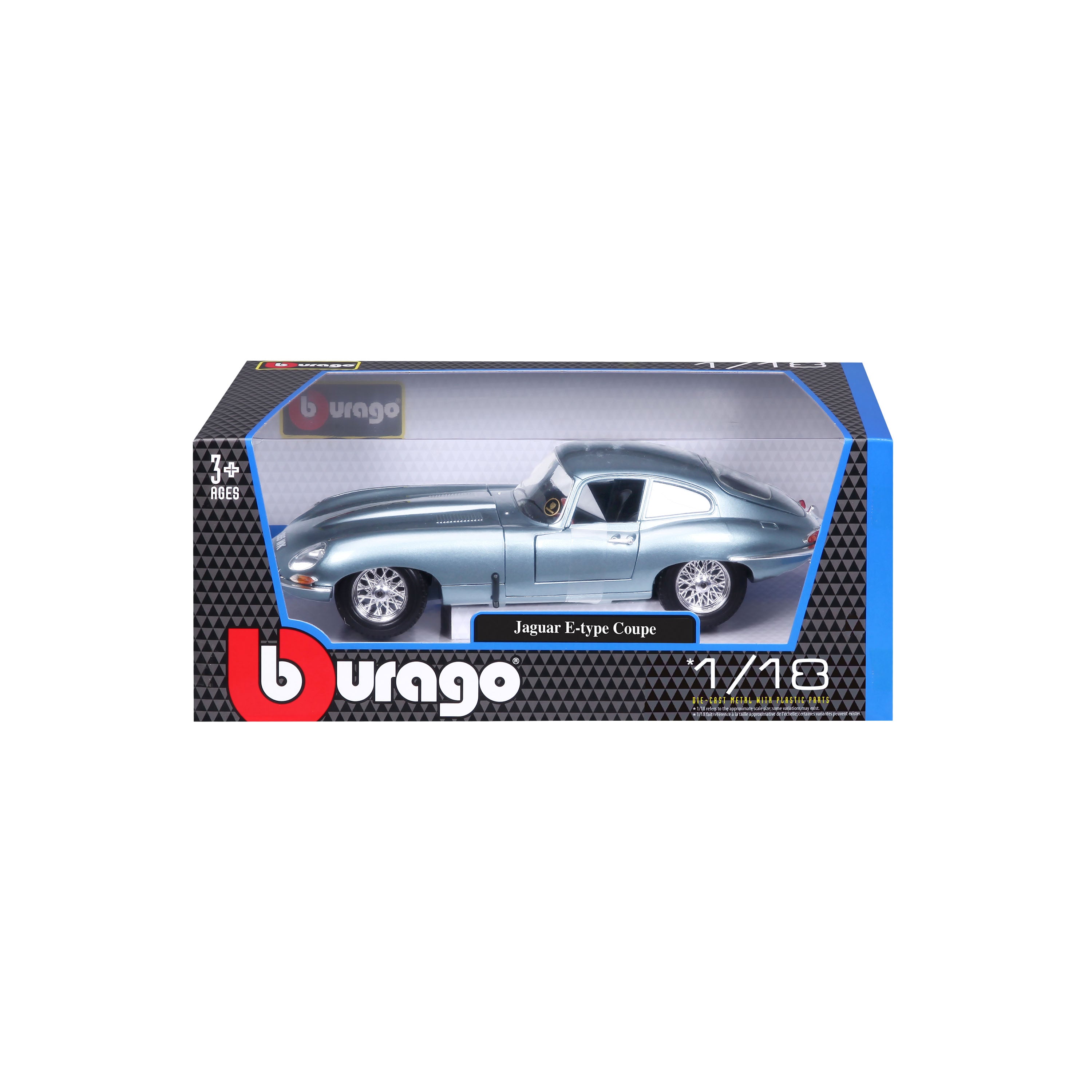 bburago-jaguar-e-type-coup-modellauto-1-18-hellblau-metallic image 7