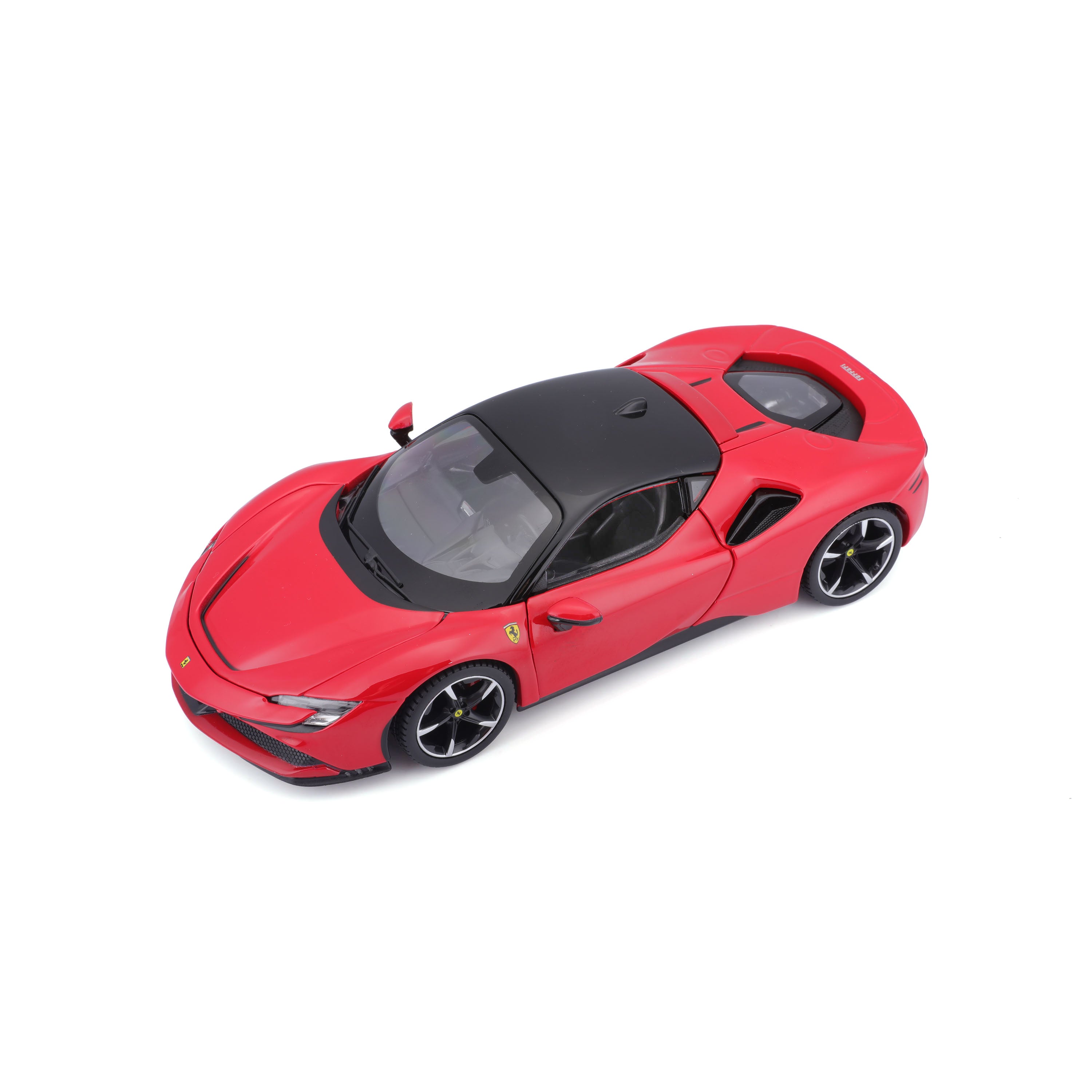 bburago-model-kit-ferrari-sf90-stradale-bausatz-1-24-rot image 2