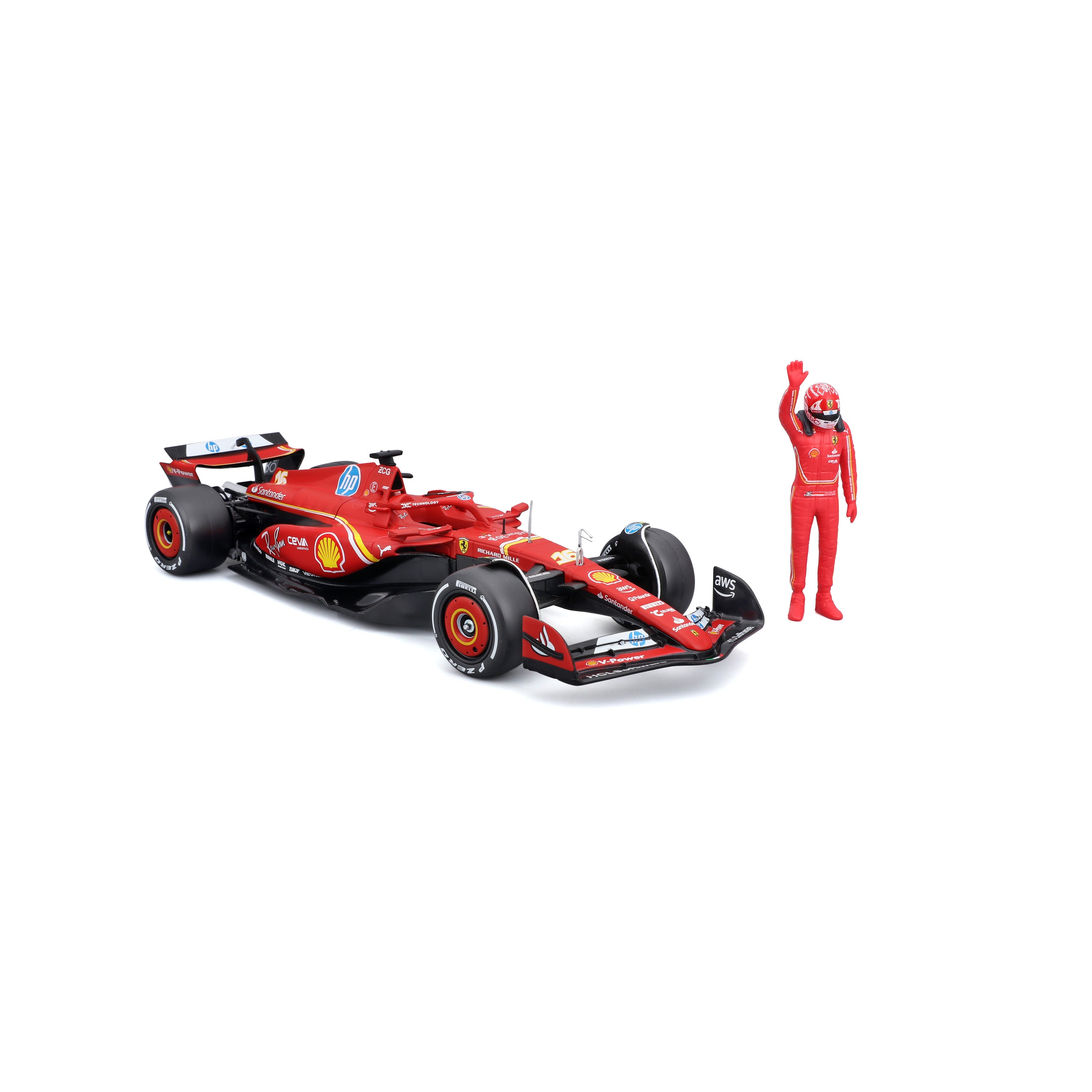 bburago-formula-1-ferrari-sf-24-16-modellauto-1-24-leclerc image 6