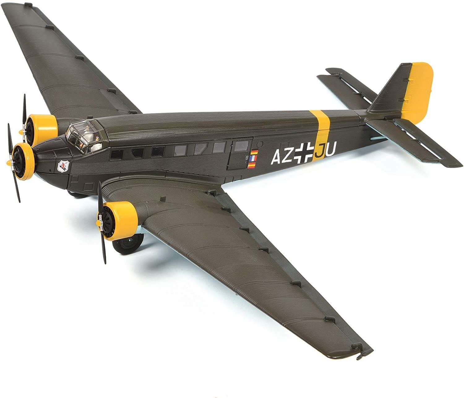 schuco-edition-junkers-ju-52-3m-modellflugzeug-1-72-oliv image 2