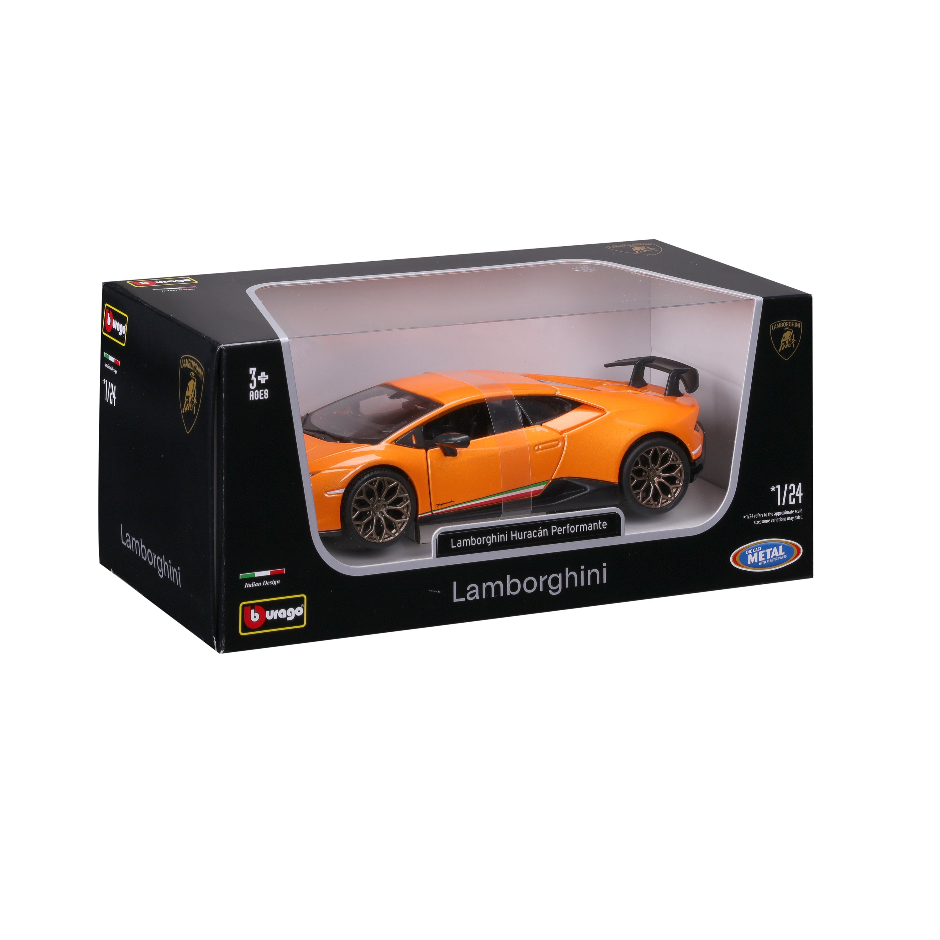 bburago-lamborghini-huracan-performante-modellauto-1-24-orange image 2