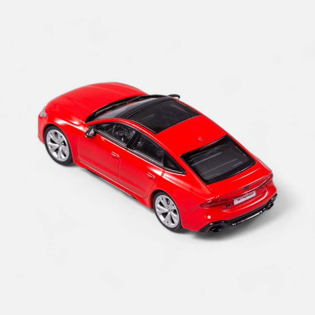 nzg-audi-rs7-sportback-c8-modellauto-1-64-rot-vitrine image 3