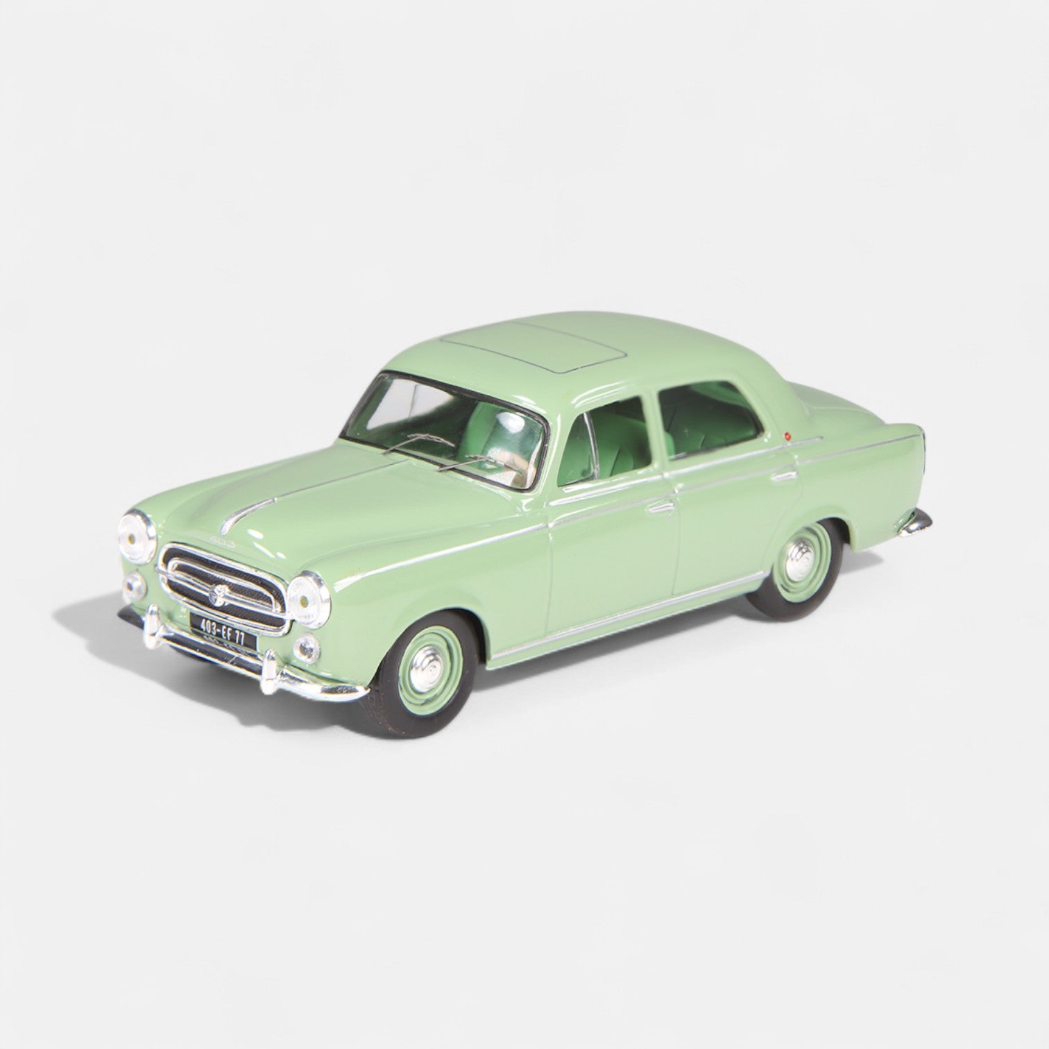 nzg-peugeot-403-oldtimer-modellauto-1-43-gr-n-limitiert-500 image 3