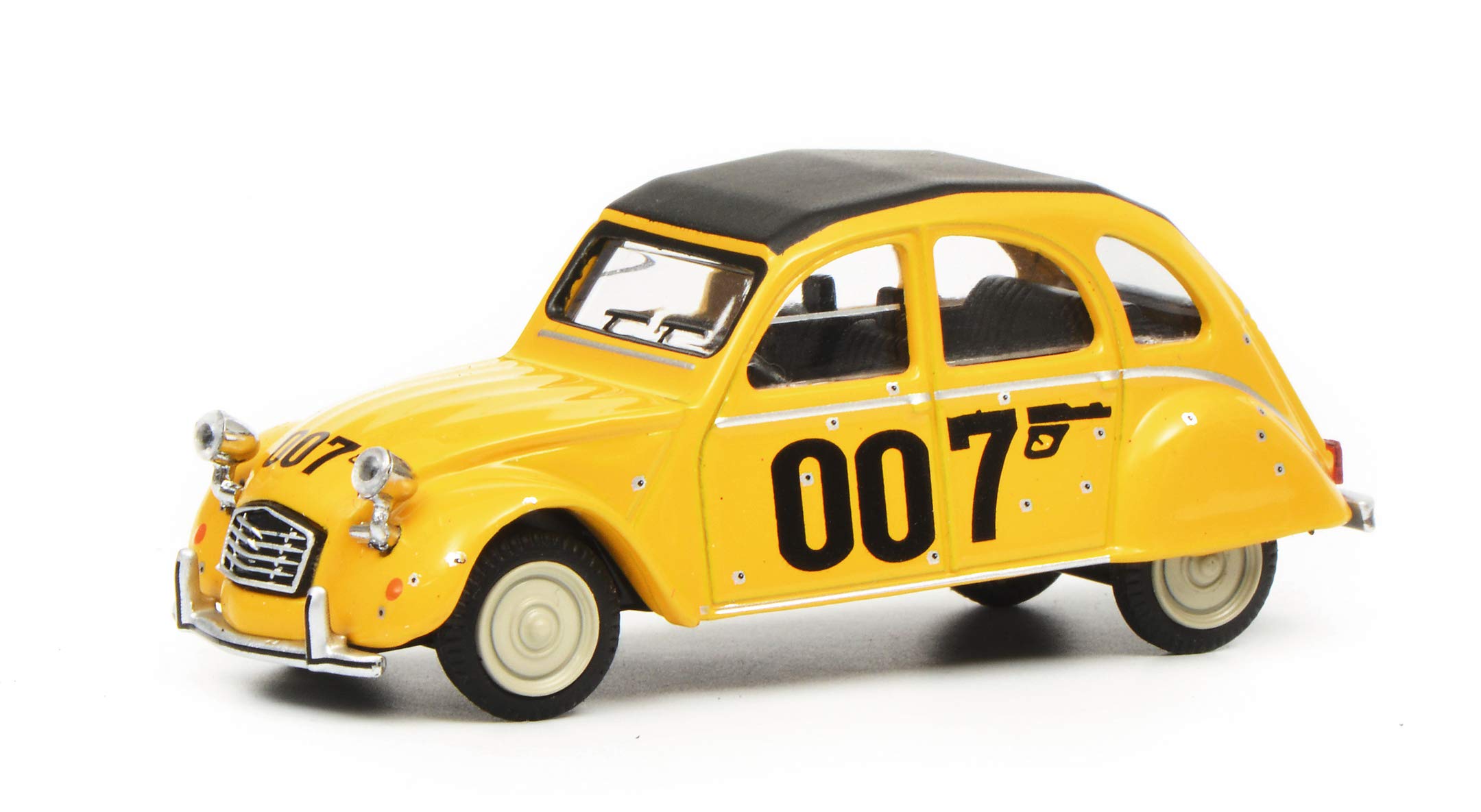 schuco-edition-citroen-2cv-007-modellauto-1-64-gelb image 1