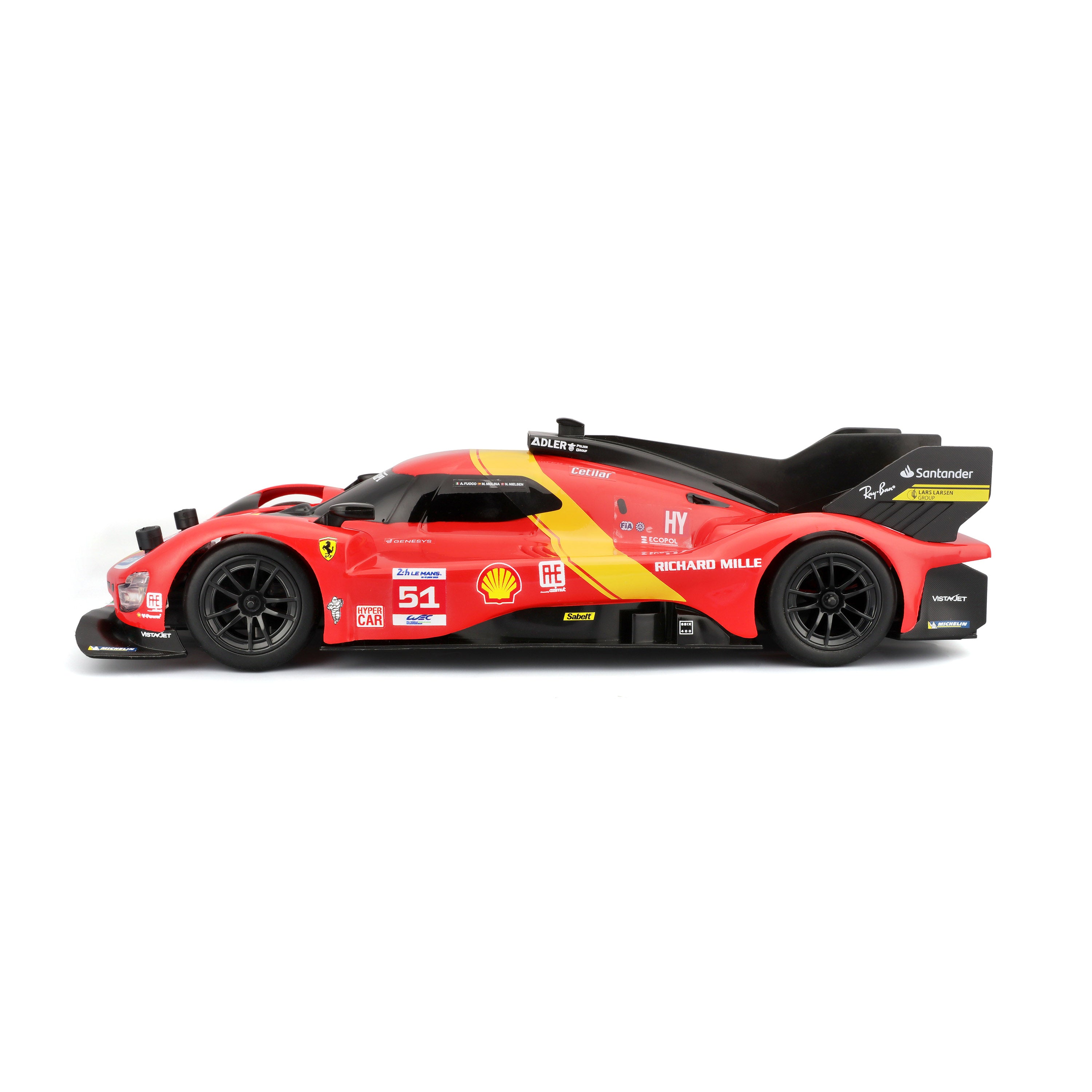 bburago-racing-ferrari-499p-51-modellauto-1-16-rc-rot-le-mans image 4