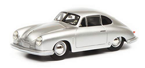 schuco-pro-r18-porsche-356-gm-nd-coup-modellauto-1-18-silber image 8