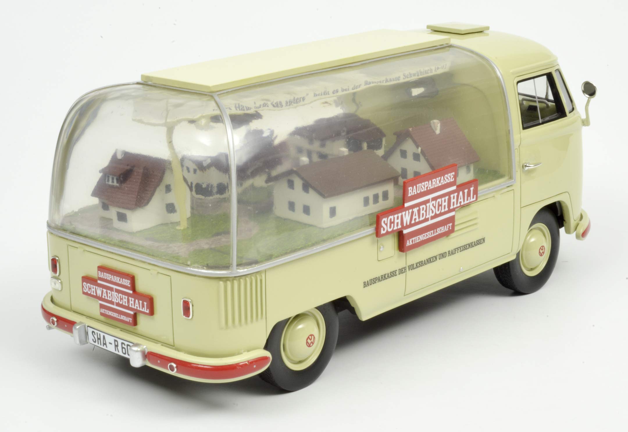 schuco-pro-r18-vw-t1a-schw-bisch-hall-modellauto-1-18-beige image 6
