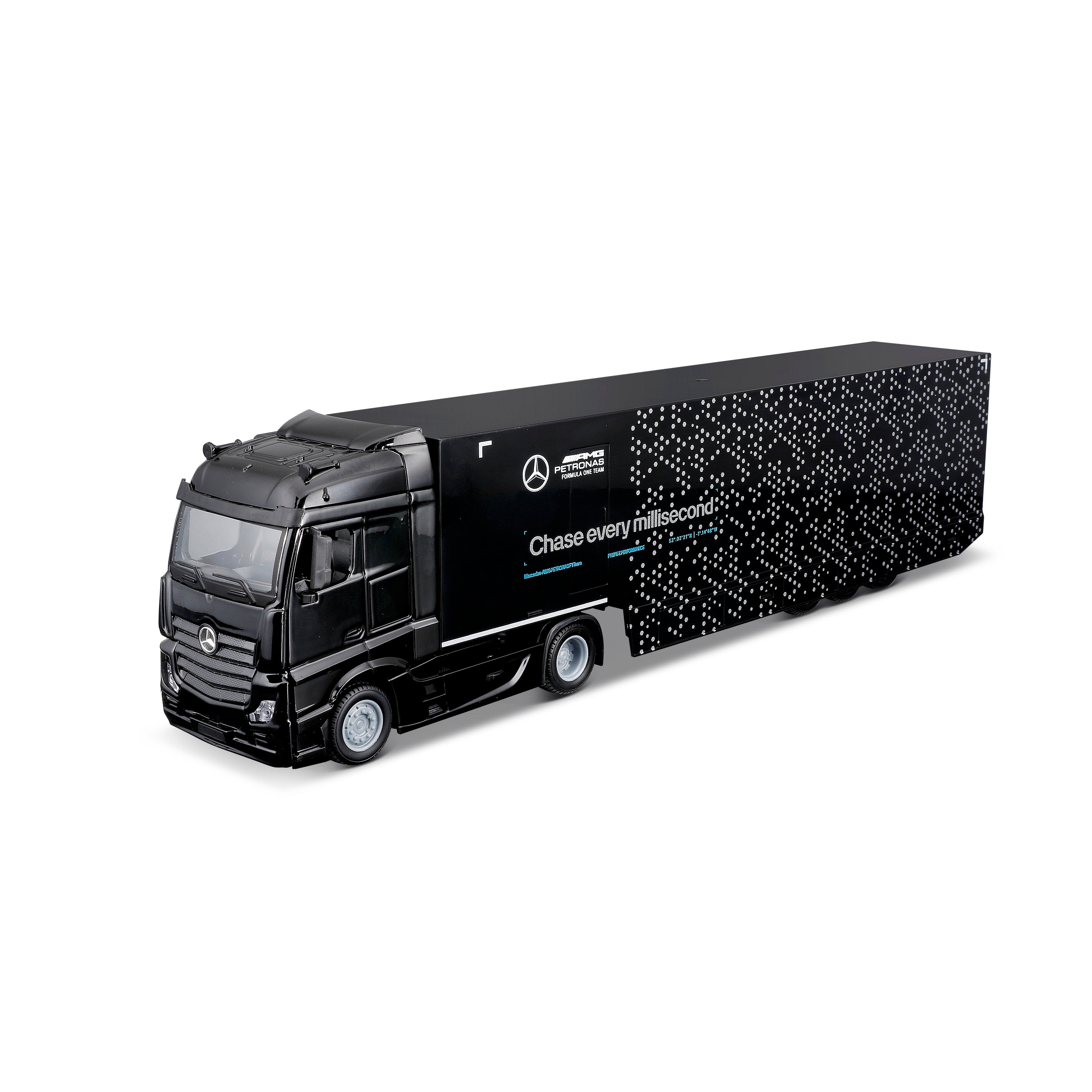 bburago-formula-1-mercedes-w15-truck-modellauto-1-43-nr-63 image 2