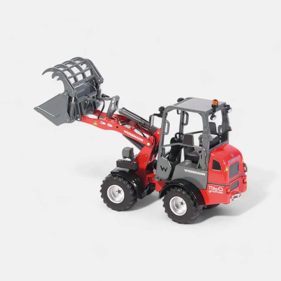 nzg-weidemann-1160e-hoflader-modell-1-32-zinkdruckguss image 1