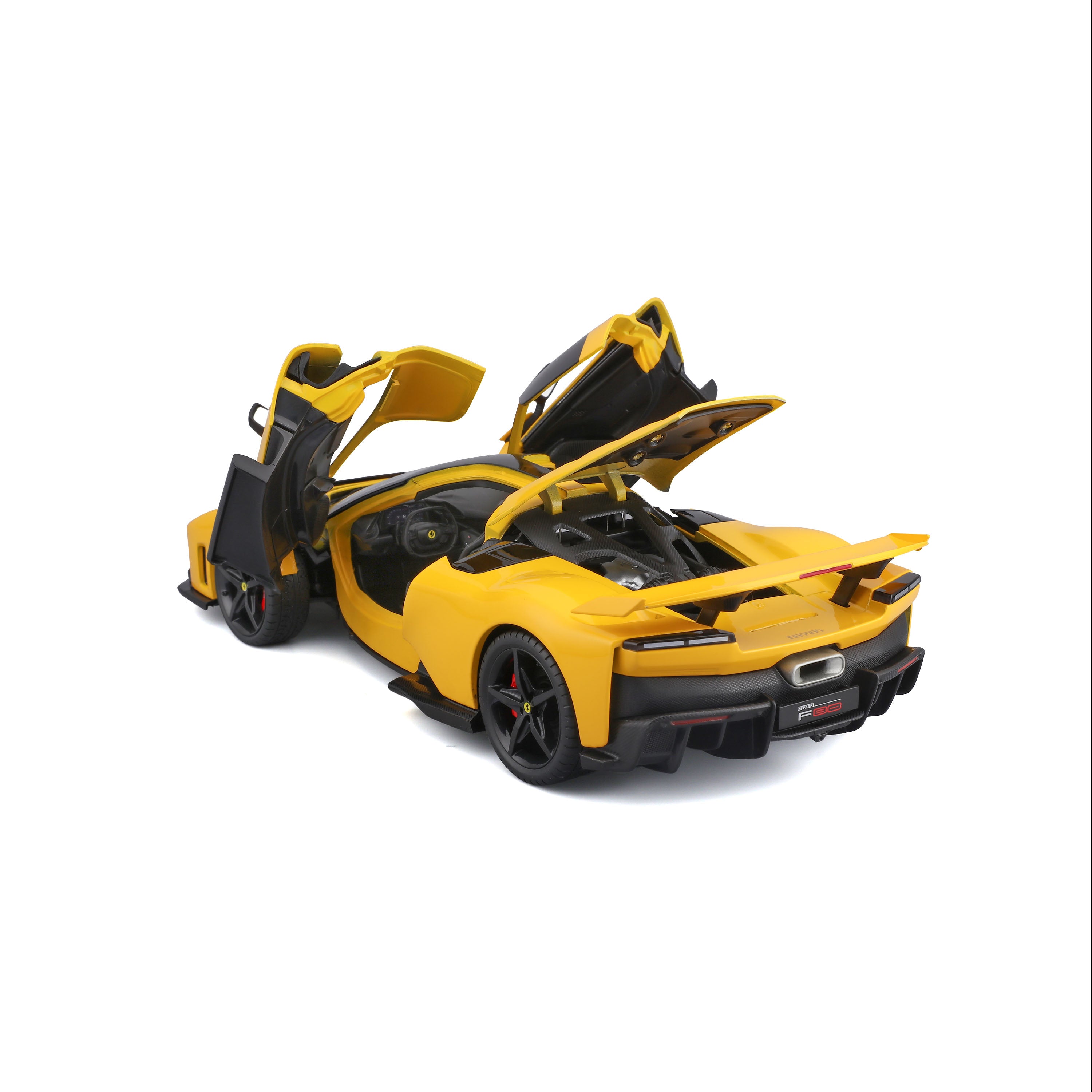 bburago-street-cars-ferrari-f80-modellauto-1-18-giallo-modena image 5