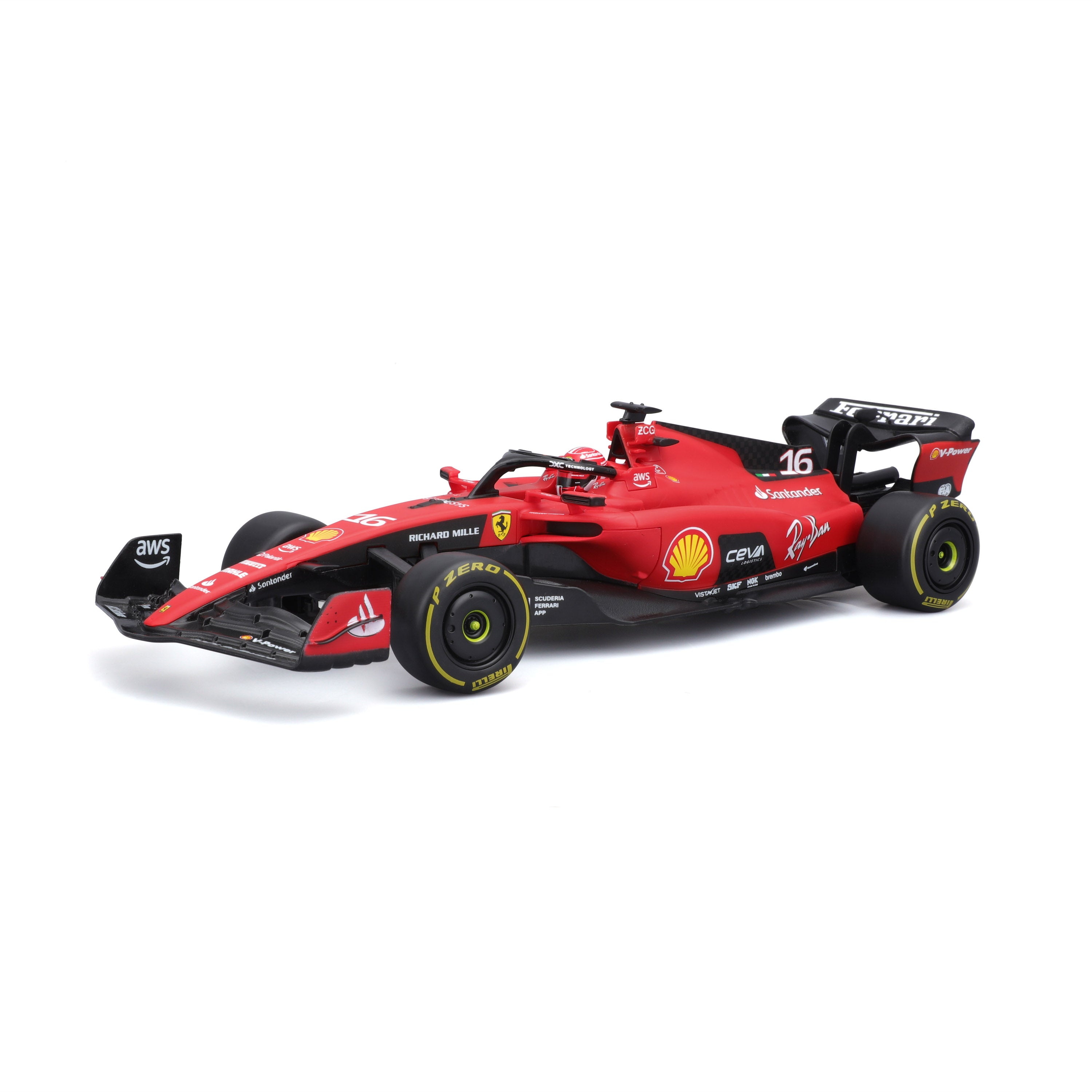 bburago-formula-1-ferrari-sf-23-rc-auto-1-24-leclerc image 2