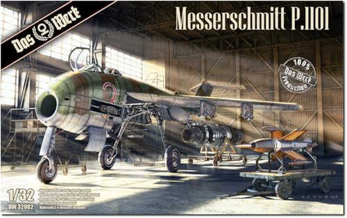 das-werk-dw32002-messerschmitt-p-1101-modellbausatz-1-32 image 2