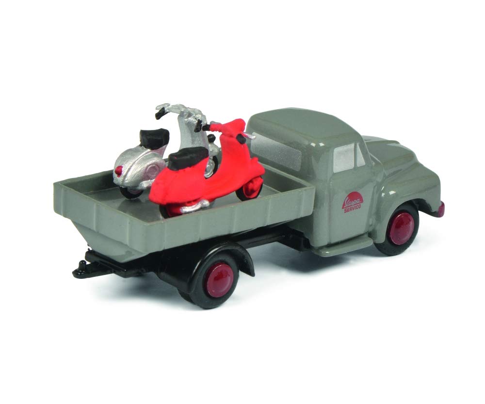 schuco-piccolo-opel-blitz-vespa-servico-modellauto-grau-limitiert image 3