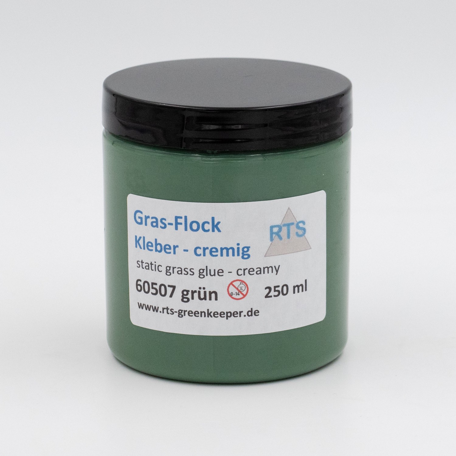 rts-greenkeeper-klebstoffe-gras-flock-kleber-gr-n-250ml image 1