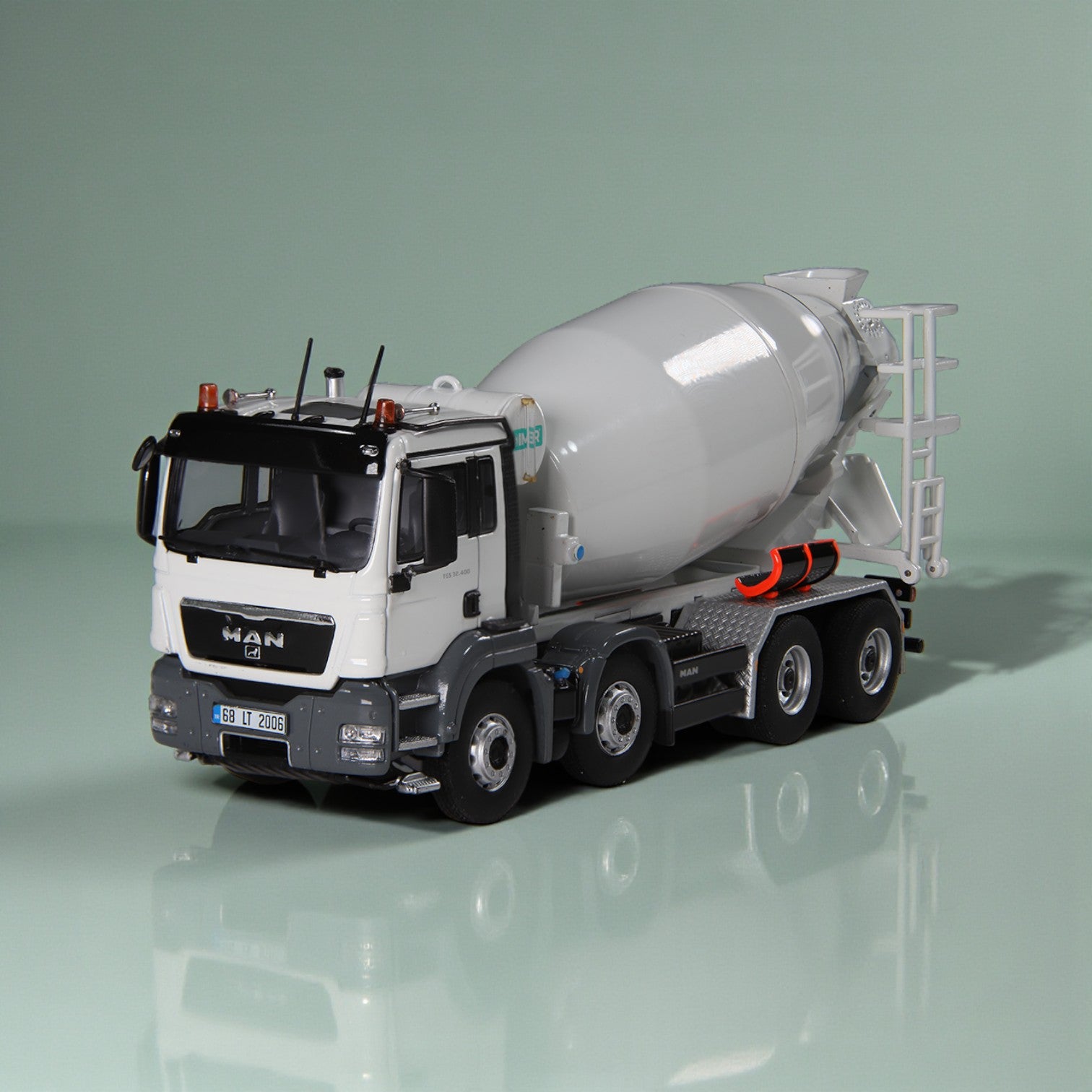 nzg-man-tgs-8x4-imer-fahrmischer-lkw-modell-1-50 image 1