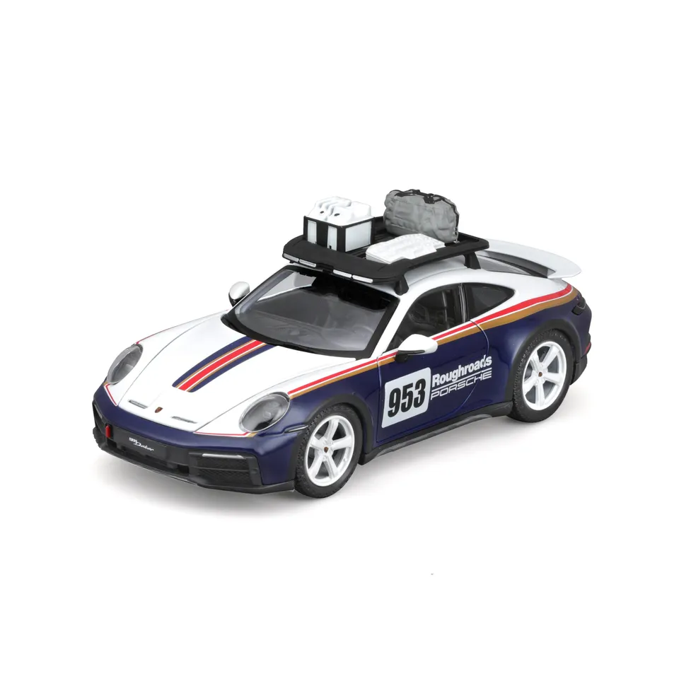 bburago-racing-porsche-911-dakar-modellauto-1-24-weiss image 1