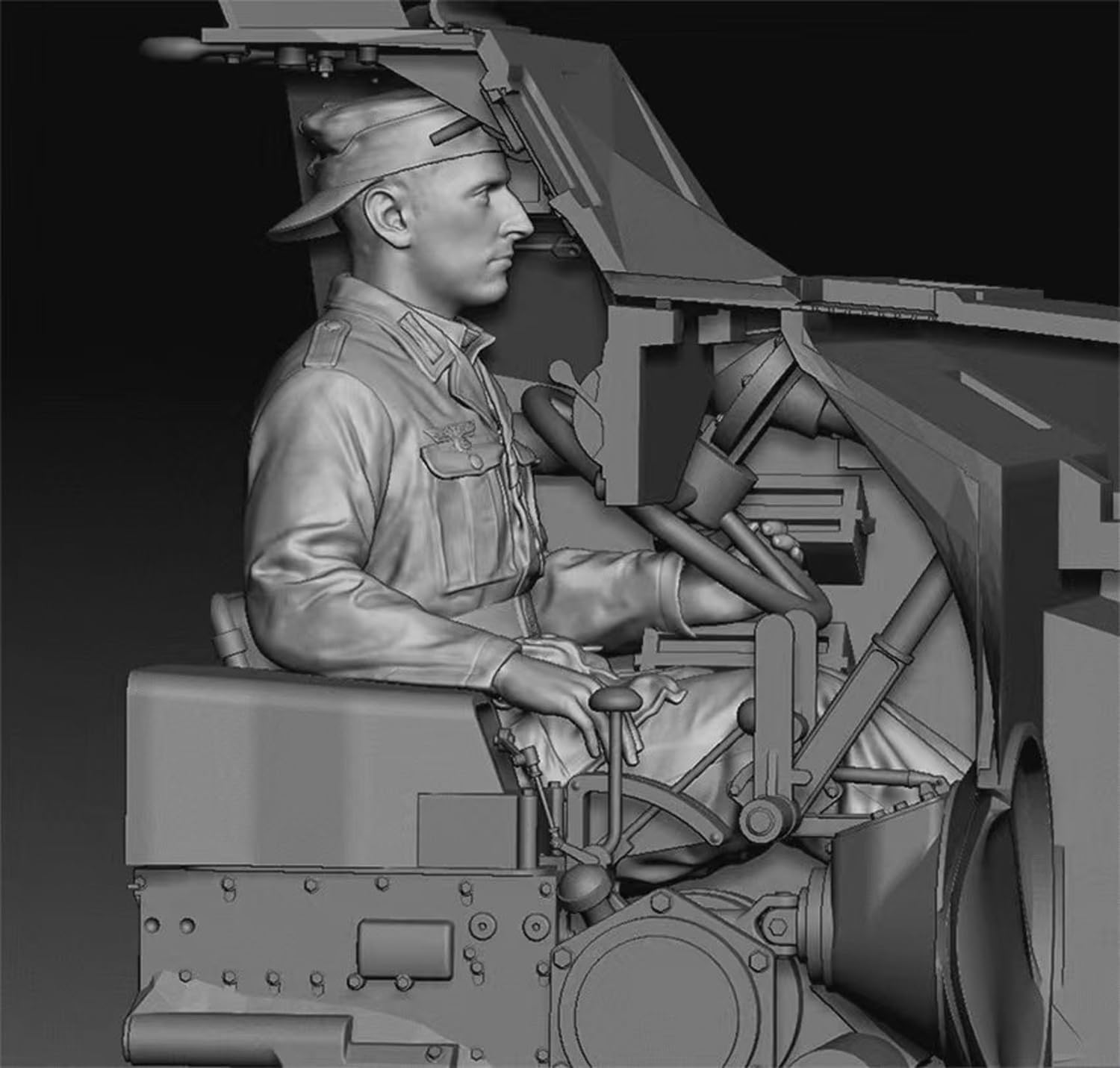 das-werk-dw16019-sd-kfz-250-3-ausf-a-modellbausatz-1-16-greif image 2