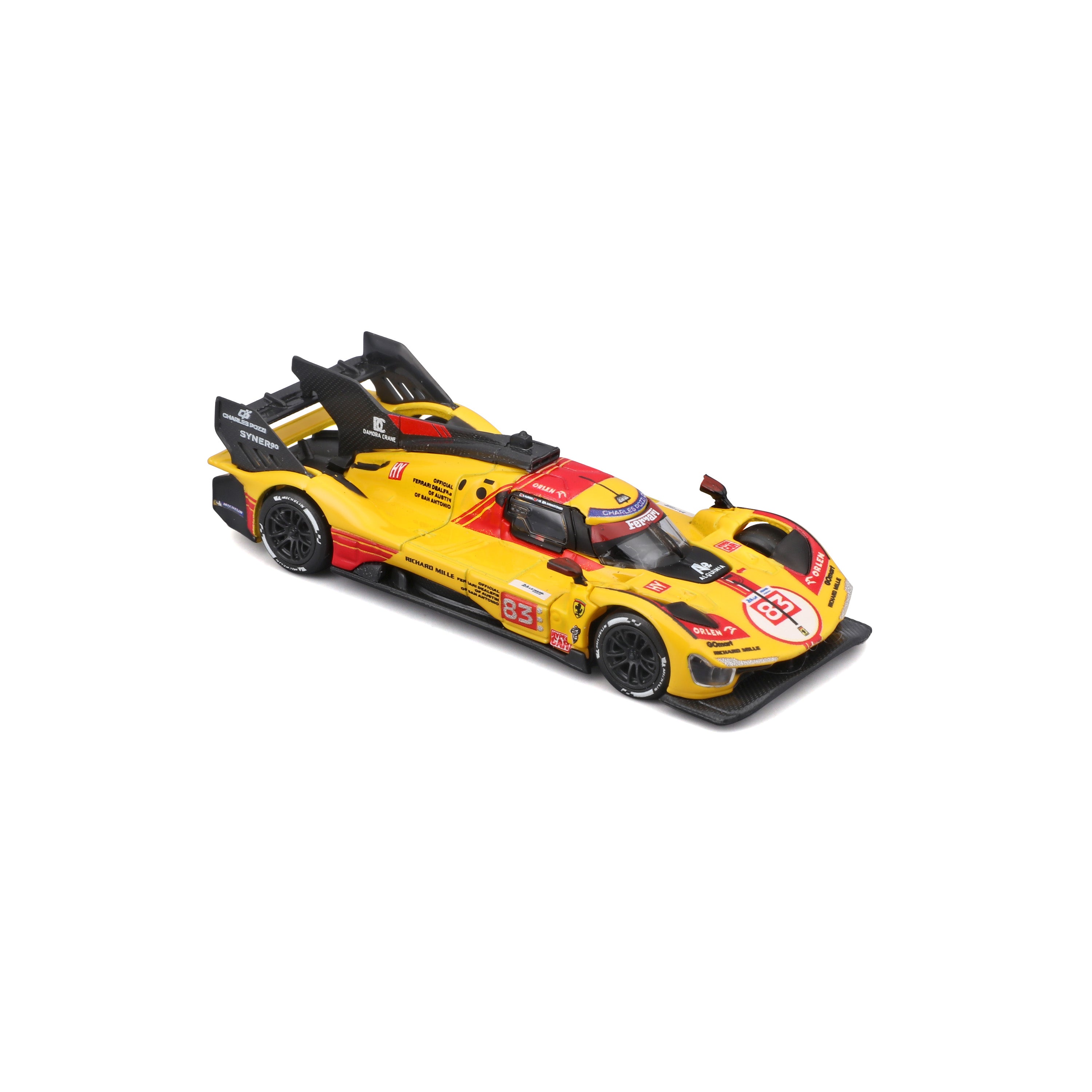 bburago-racing-ferrari-499p-modellauto-1-64-83-vitrine image 7