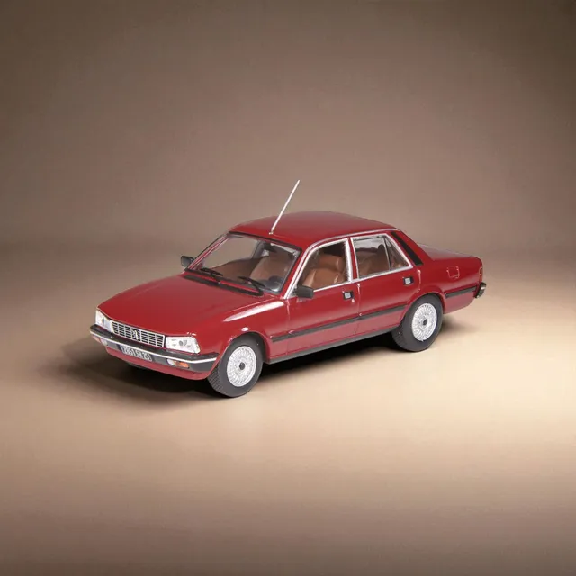 nzg-cars-peugeot-505-srd-turbo-modellauto-1-43-bordeaux image 1