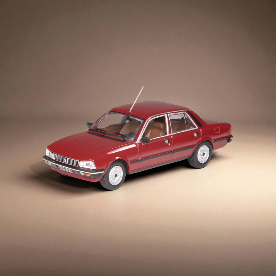nzg-cars-peugeot-505-srd-turbo-modellauto-1-43-bordeaux image 1