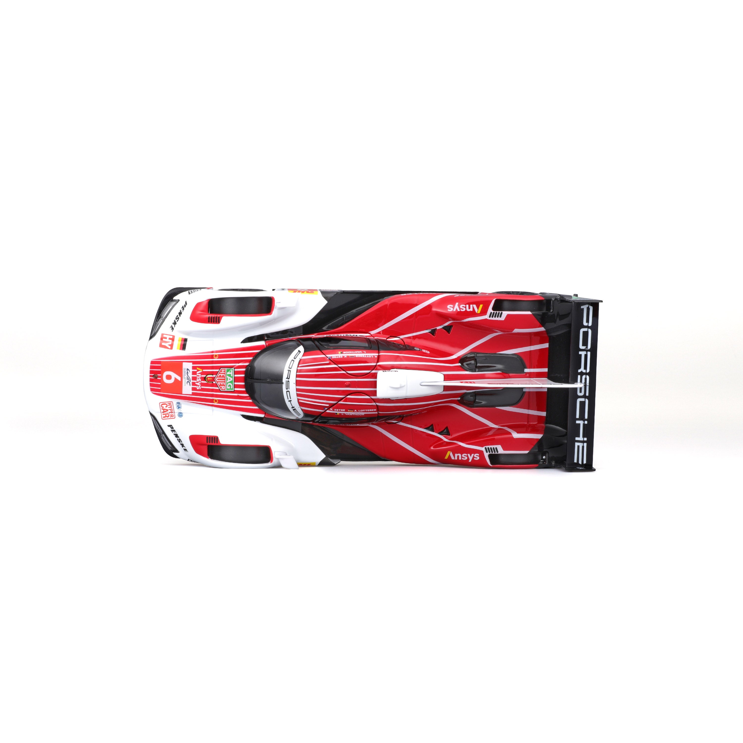 bburago-racing-porsche-penske-963-modellauto-1-24-nr-6 image 7