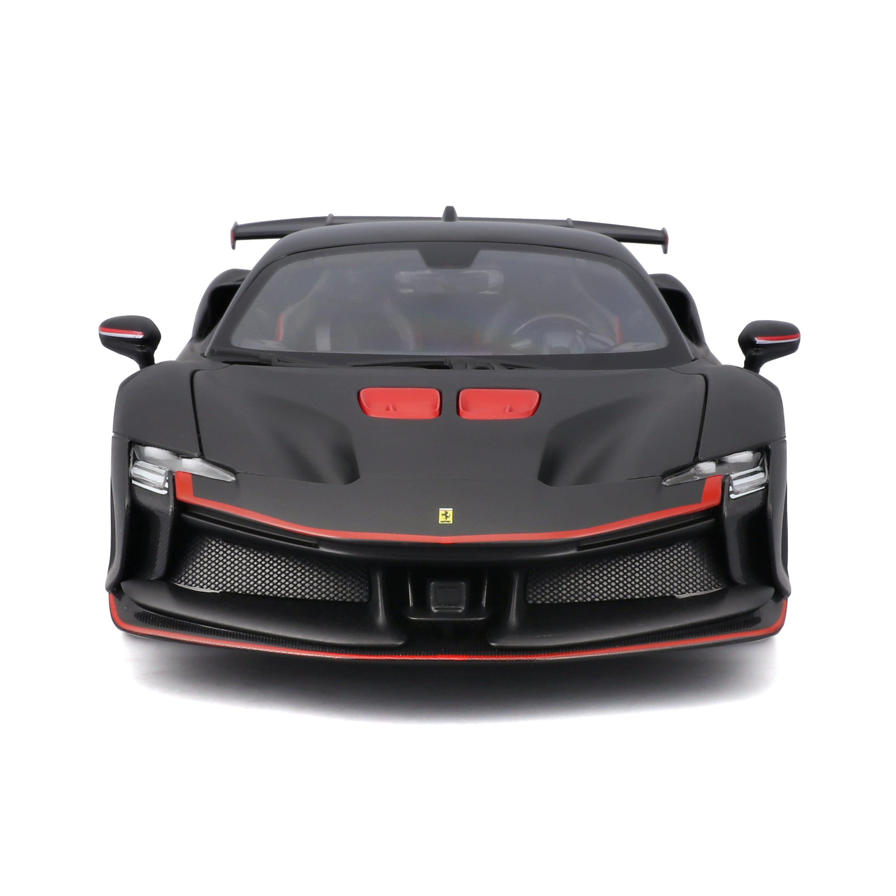 bburago-street-cars-ferrari-sf90xx-modellauto-1-18-schwarz-matt image 3