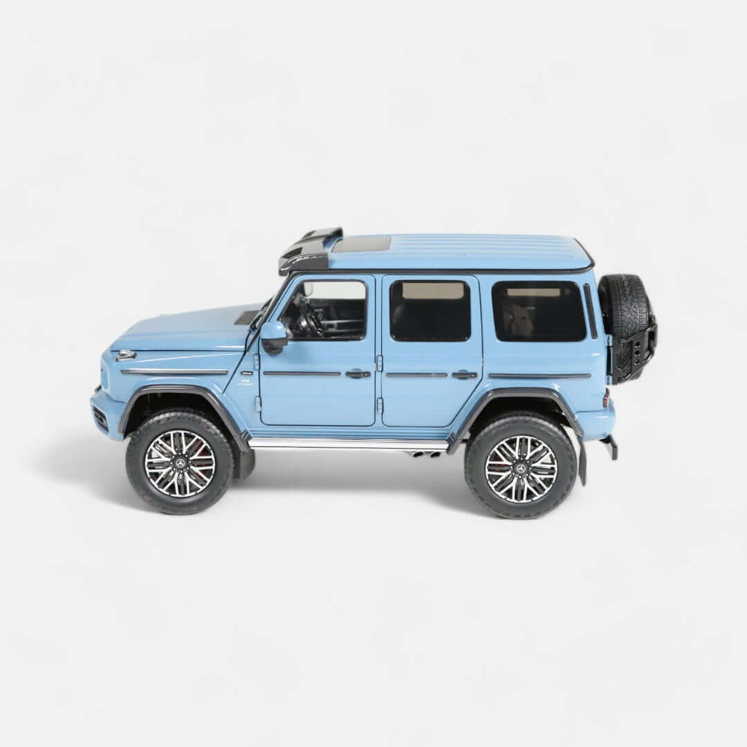 nzg-mercedes-amg-g-63-4x4-modellauto-1-18-platin-magno image 7