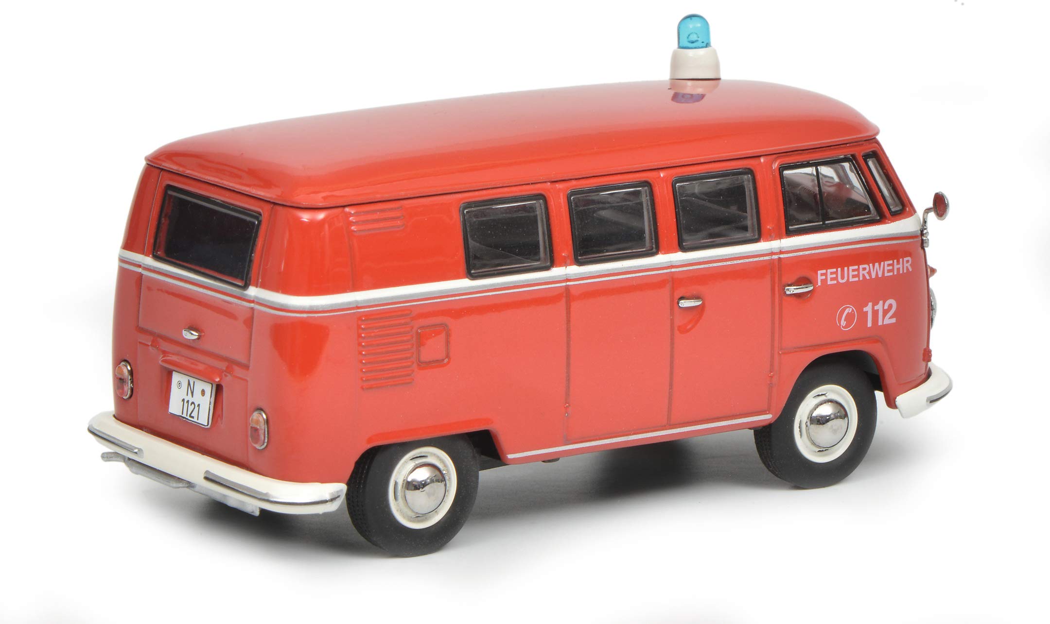 schuco-edition-vw-t1-bus-feuerwehr-modellauto-1-43-wei-rot image 2