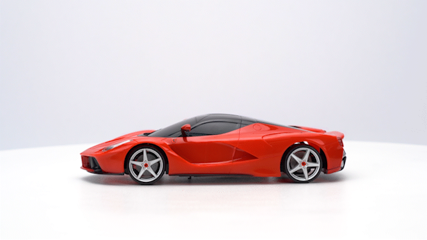 bburago-street-cars-laferrari-rc-set-1-24-1-43-rot image 3