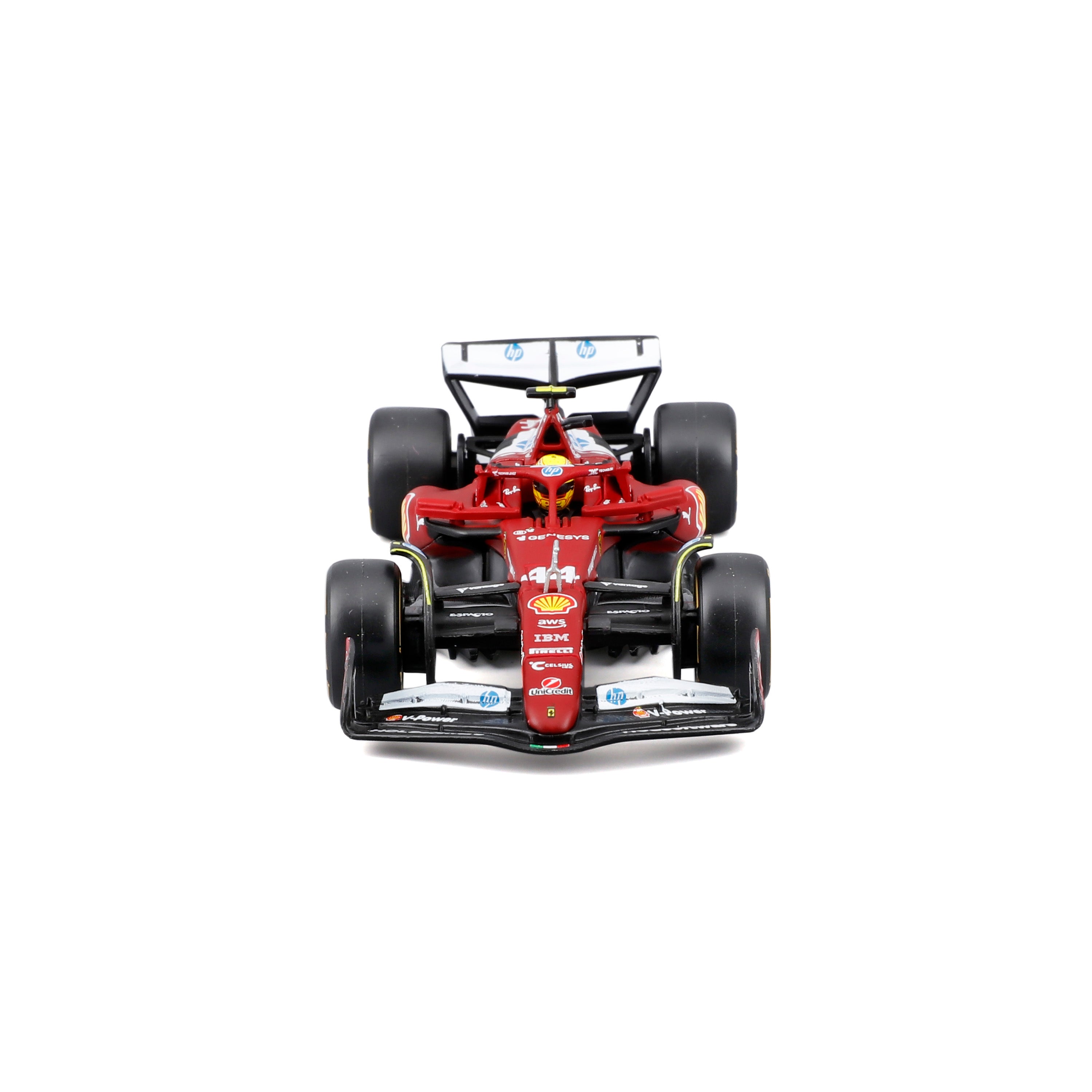 bburago-formula-1-ferrari-sf-25-modellauto-1-43-hamilton-vitrine image 5