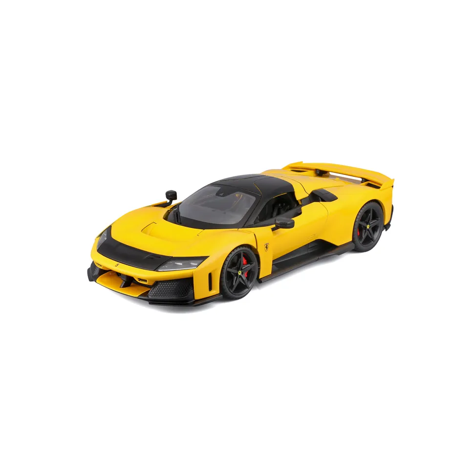 bburago-street-cars-ferrari-f80-modellauto-1-18-giallo-modena image 1