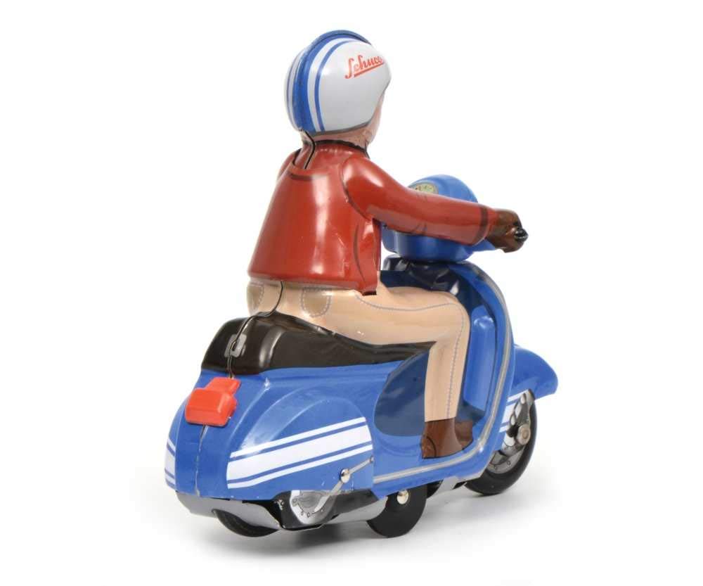 schuco-classic-scooter-charly-roller-blau-blech-limitiert-1500 image 2