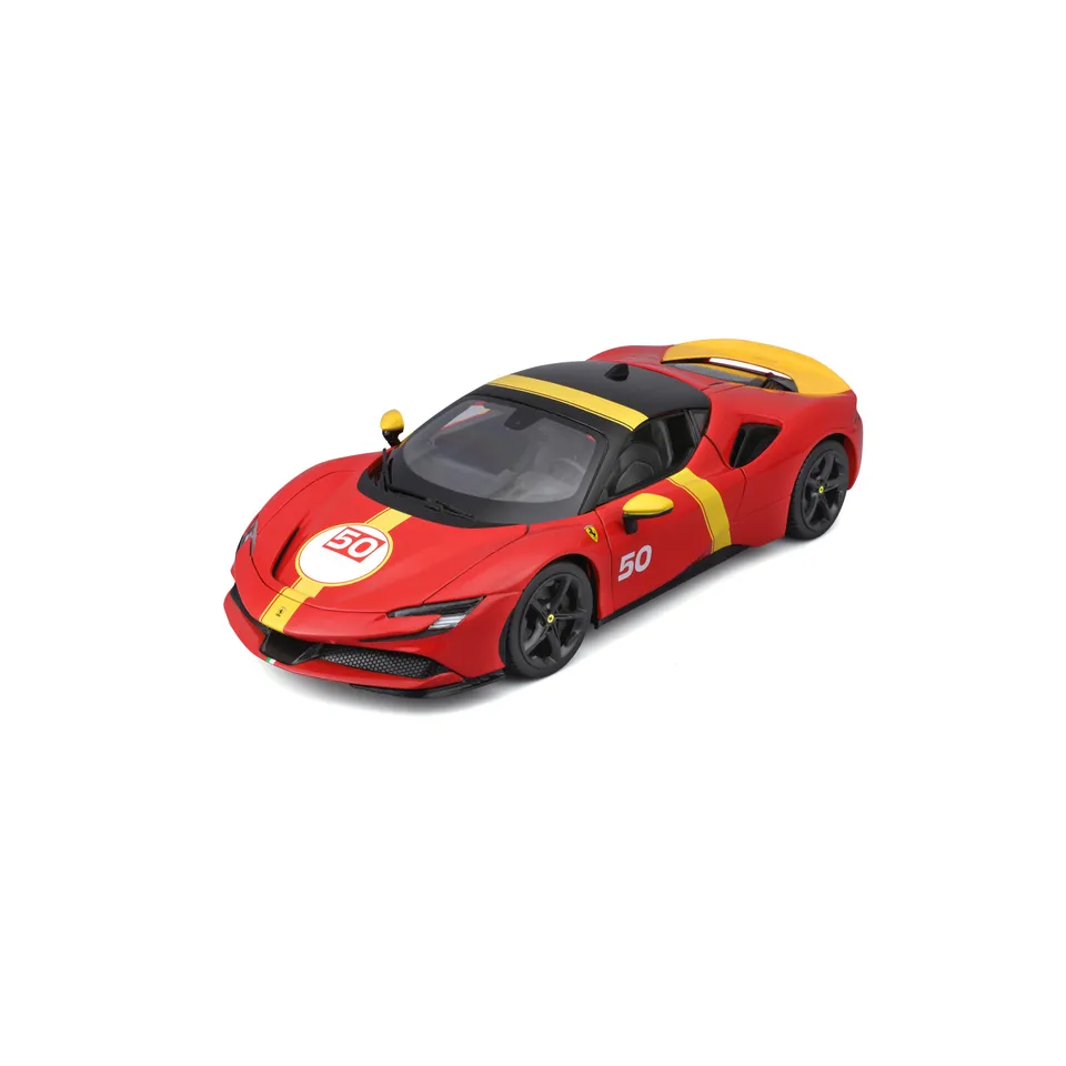 bburago-racing-ferrari-sf90-stradale-modellauto-1-18-le-mans image 1