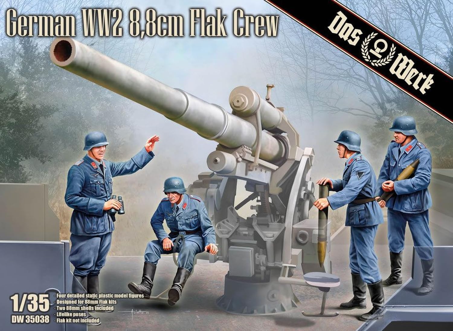 das-werk-dw35038-flak-crew-modellbausatz-1-35-luftwaffe image 7
