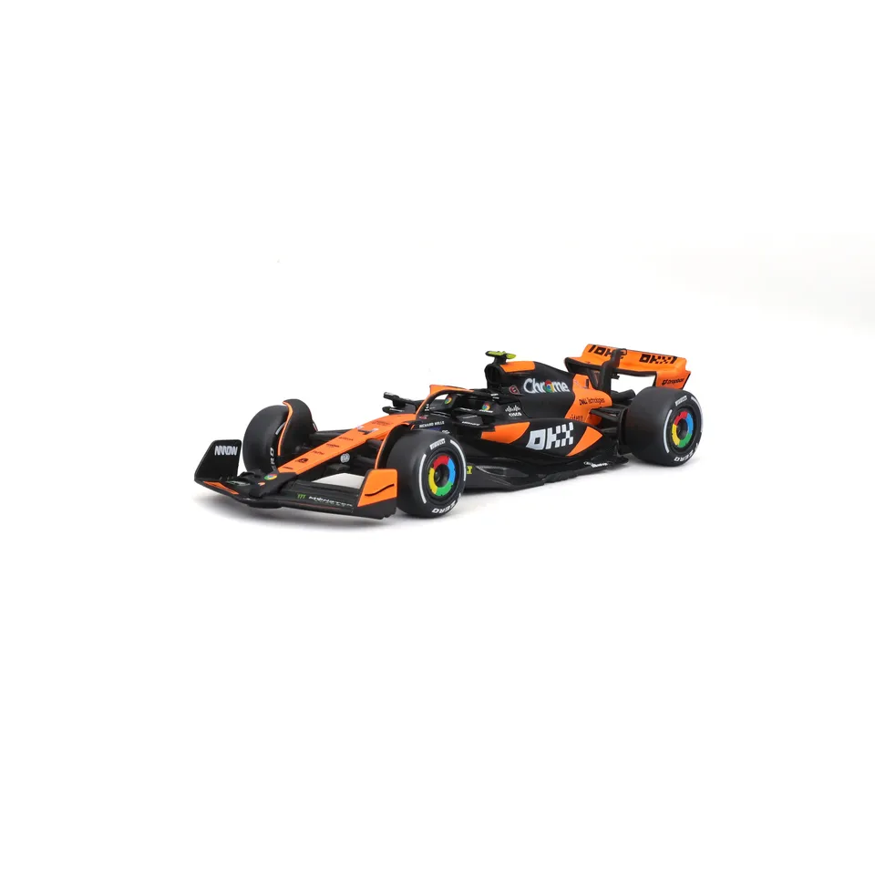 bburago-formula-1-mclaren-mcl38-norris-4-modellauto-1-43-papaya image 1