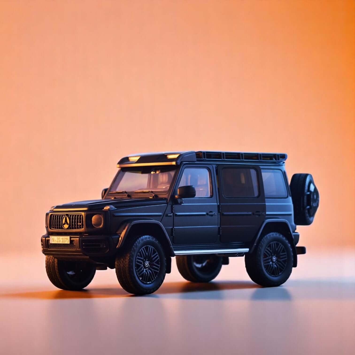 nzg-mercedes-amg-g-63-4x4-modellauto-1-18-night-black image 1