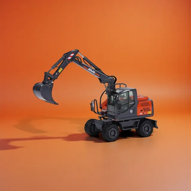nzg-atlas-155w-mobilbagger-modell-1-50-gummireifen image 1